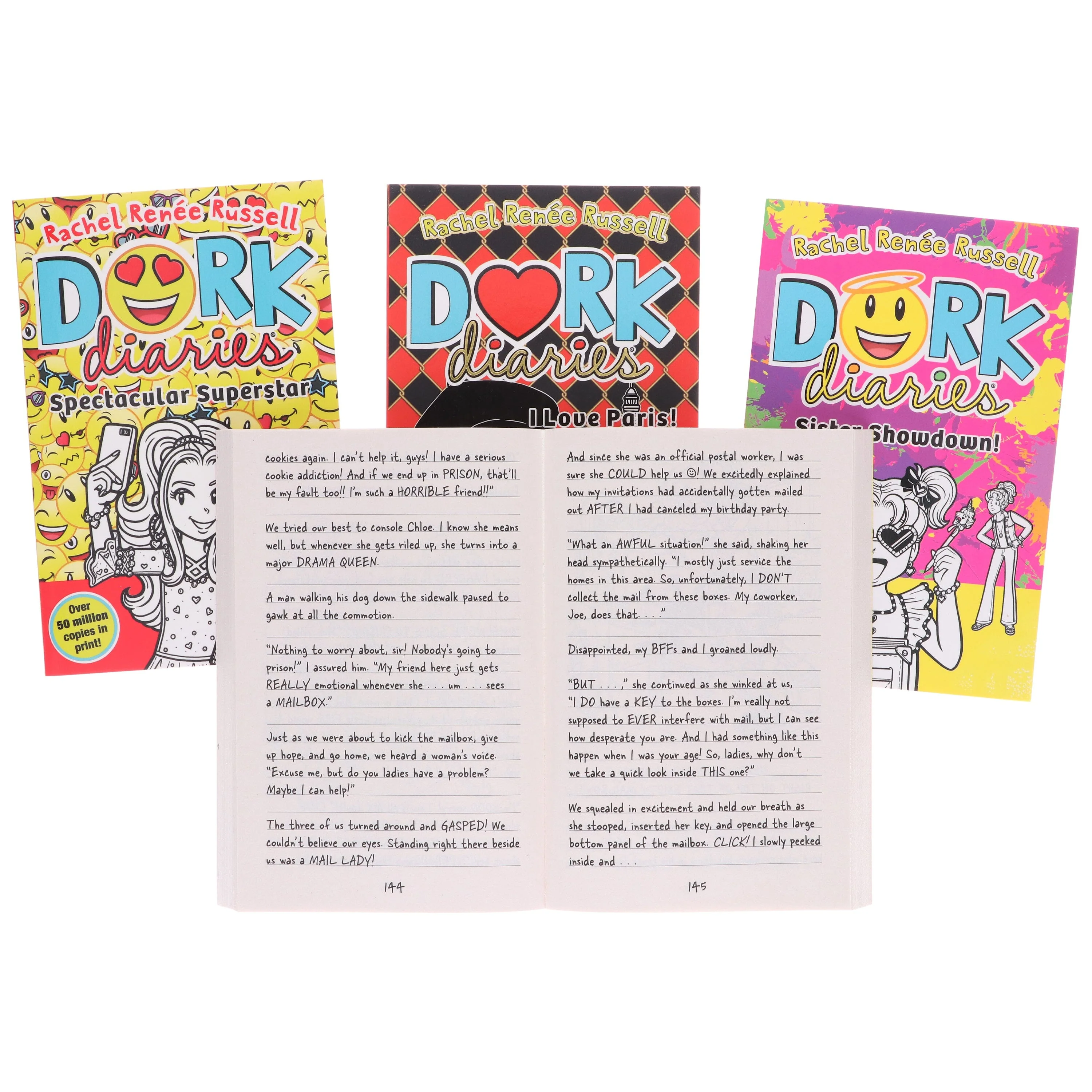 Dork Diaries Series (Vol. 13-16) By Rachel Renee Russell 4 Books Collection Set - Ages 9-11 - Paperback - Image 7