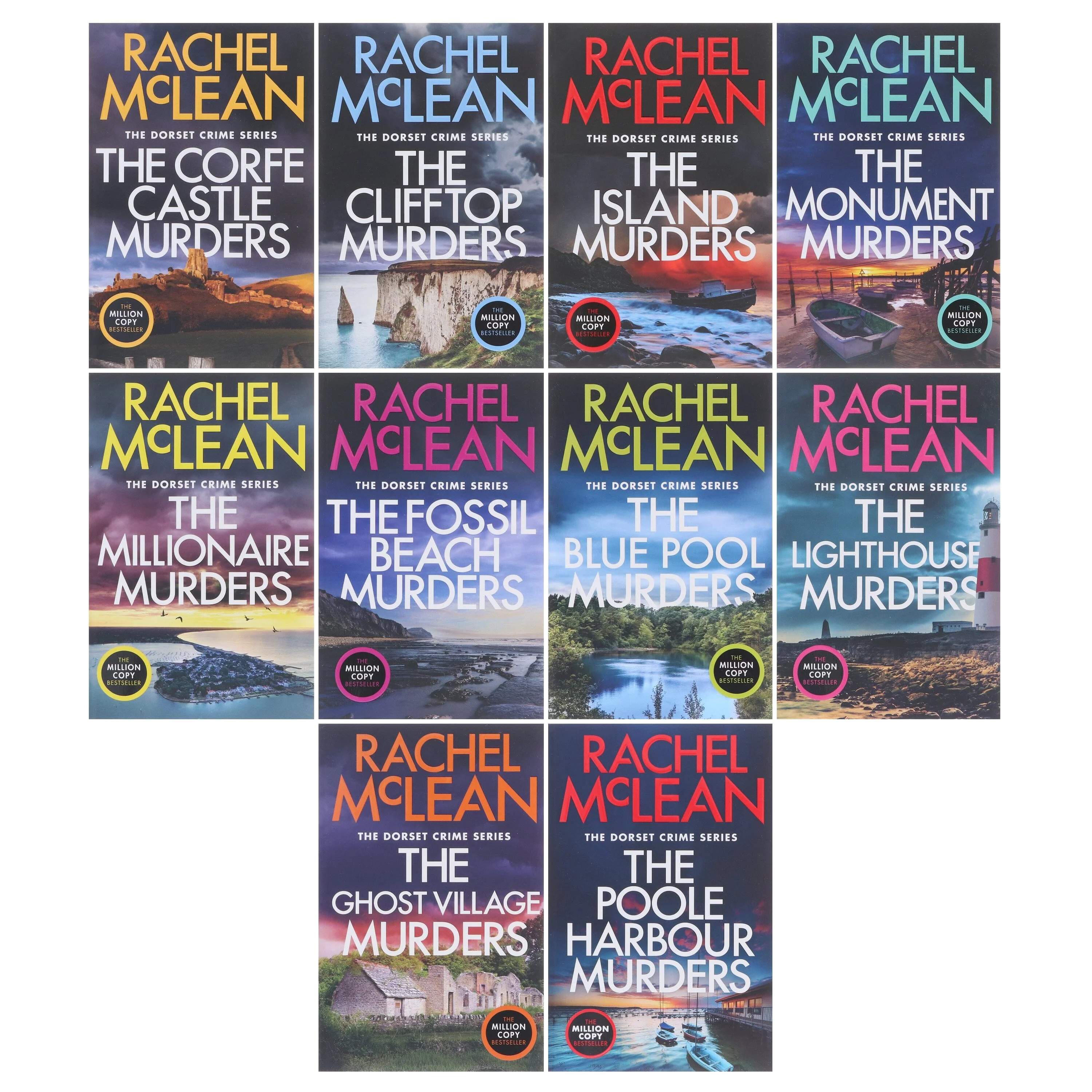 Dorset Crime Series by Rachel Mclean 1-10 Books Collection Set - Fiction - Paperback - Image 2