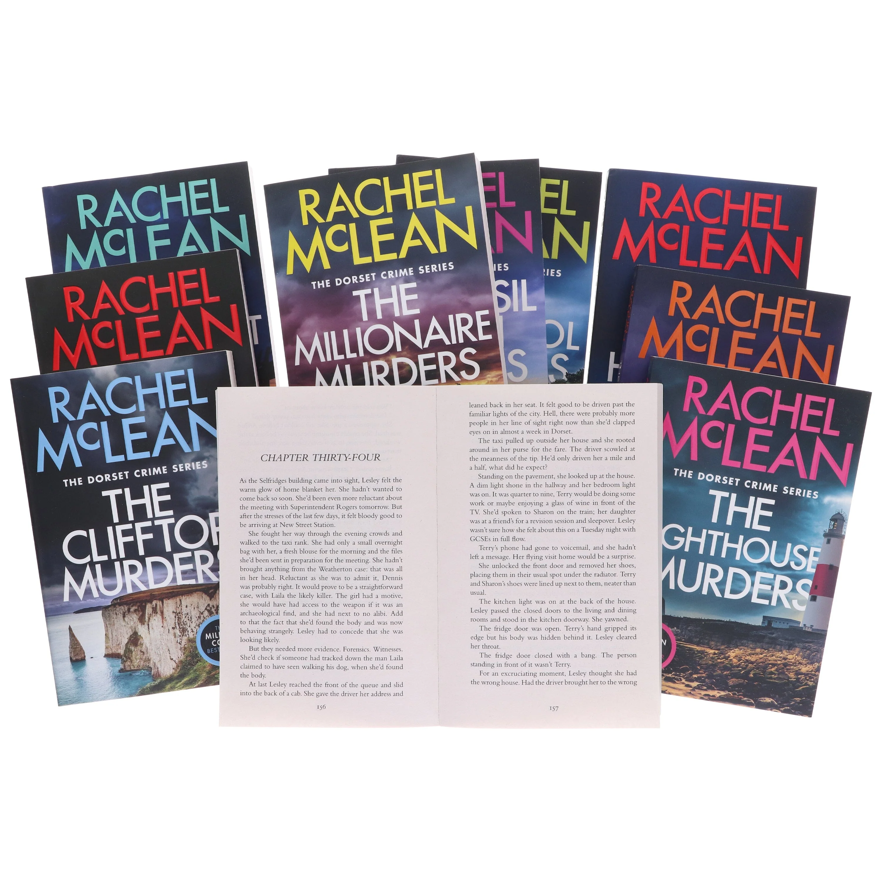 Dorset Crime Series by Rachel Mclean 1-10 Books Collection Set - Fiction - Paperback - Image 7
