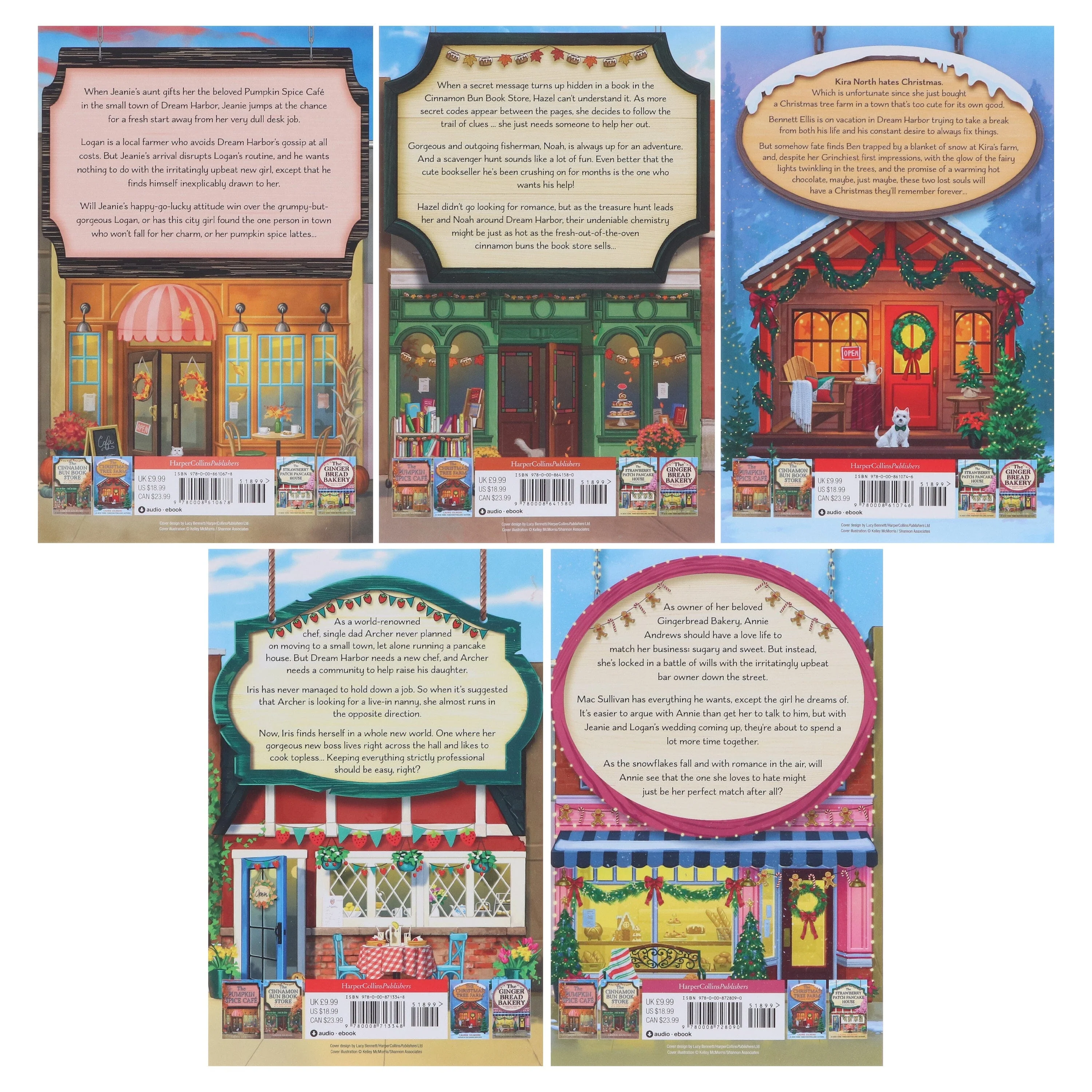 Dream Harbor Series By Laurie Gilmore 5 Books Collection Set - Fiction - Paperback - Image 3