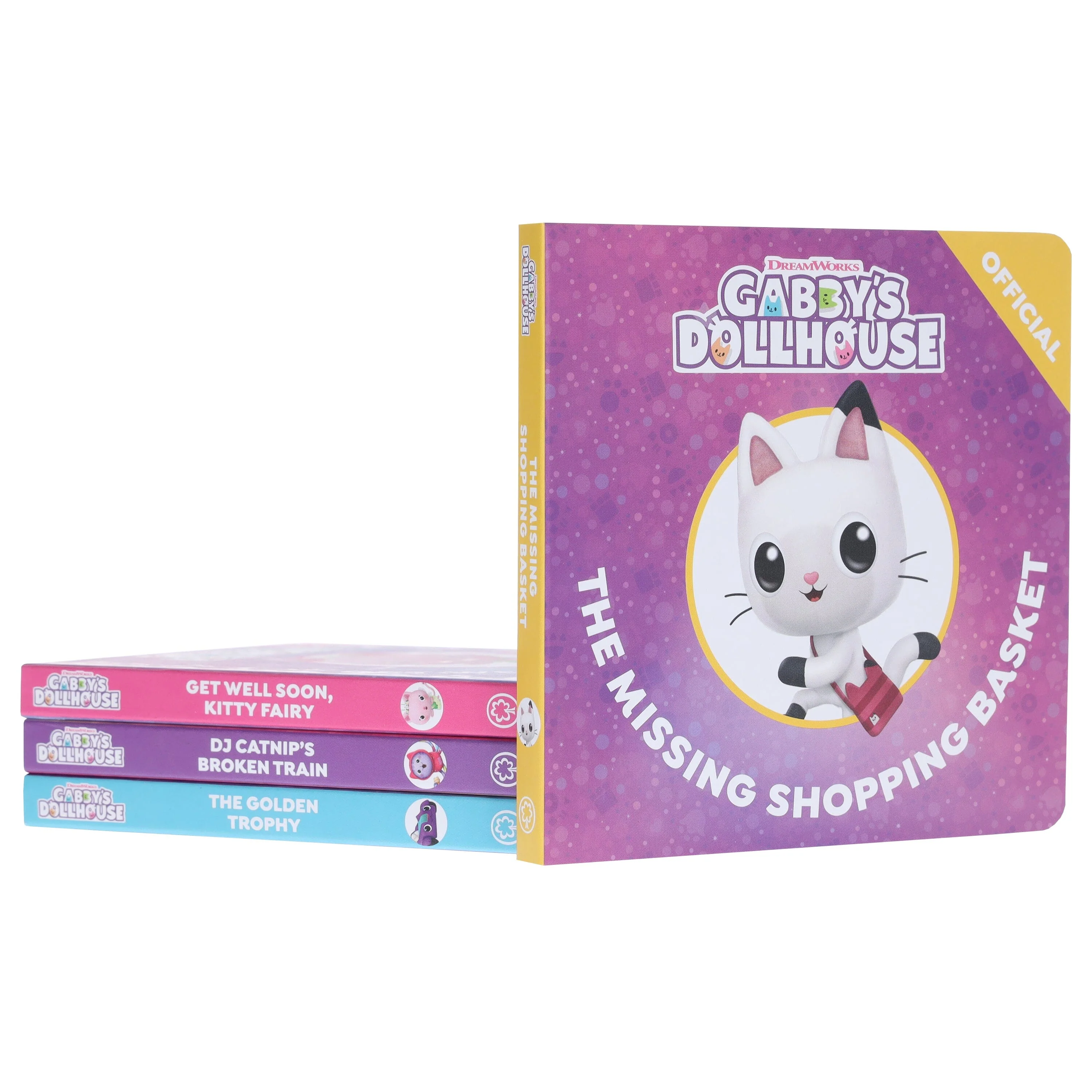 DreamWorks Official Gabby's Dollhouse Little Library 4 Books Collection Box Set - Ages 3+ - Board Book - Image 5