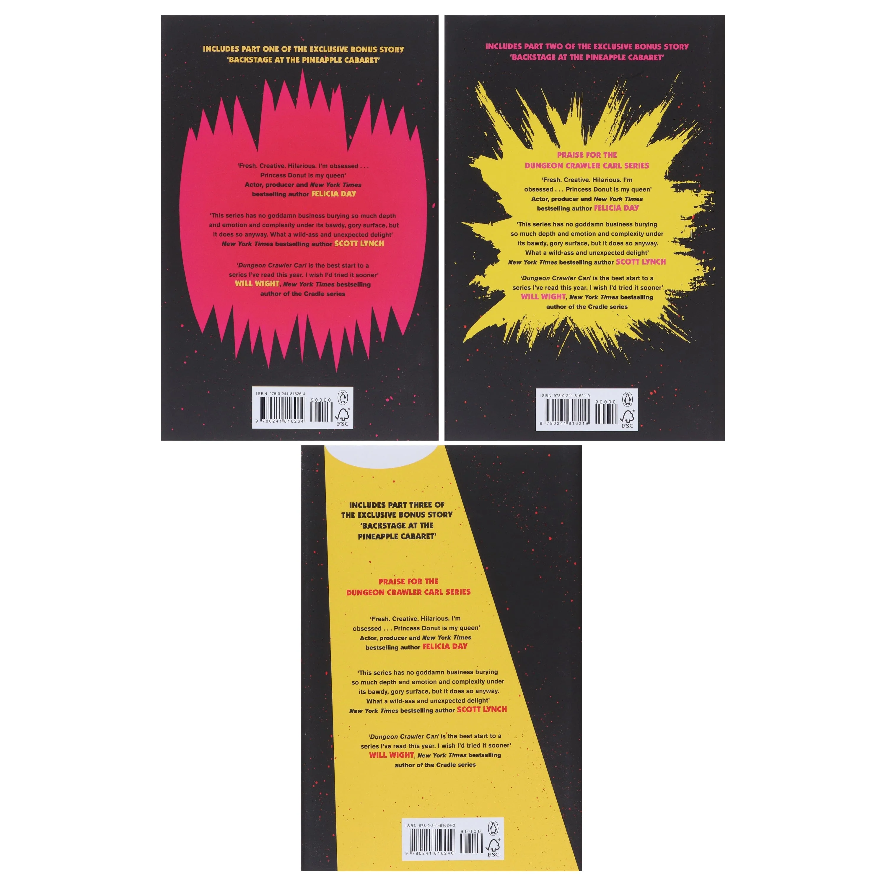 Dungeon Crawler Carl Series by Matt Dinniman 3 Books Collection Set - Fiction - Hardback - Image 3