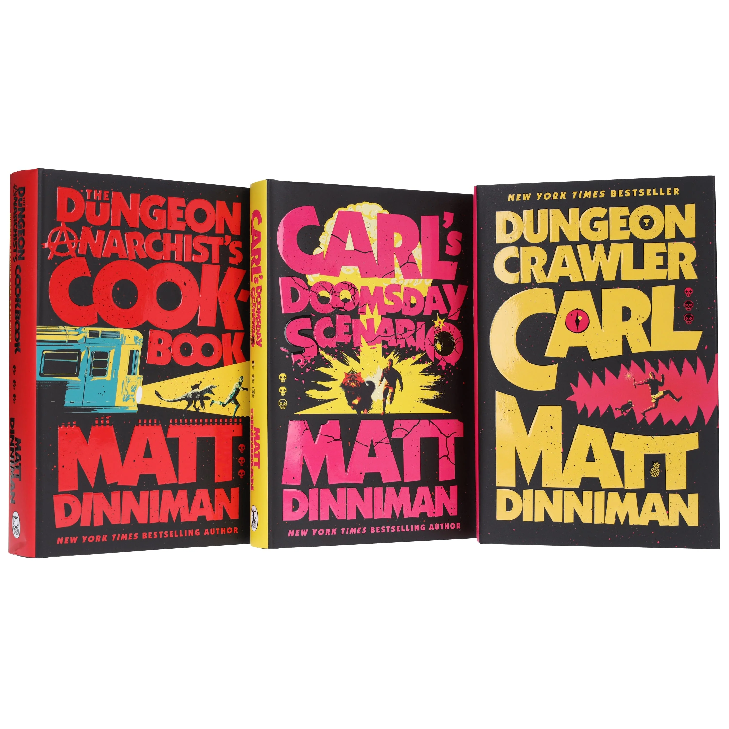 Dungeon Crawler Carl Series by Matt Dinniman 3 Books Collection Set - Fiction - Hardback - Image 4