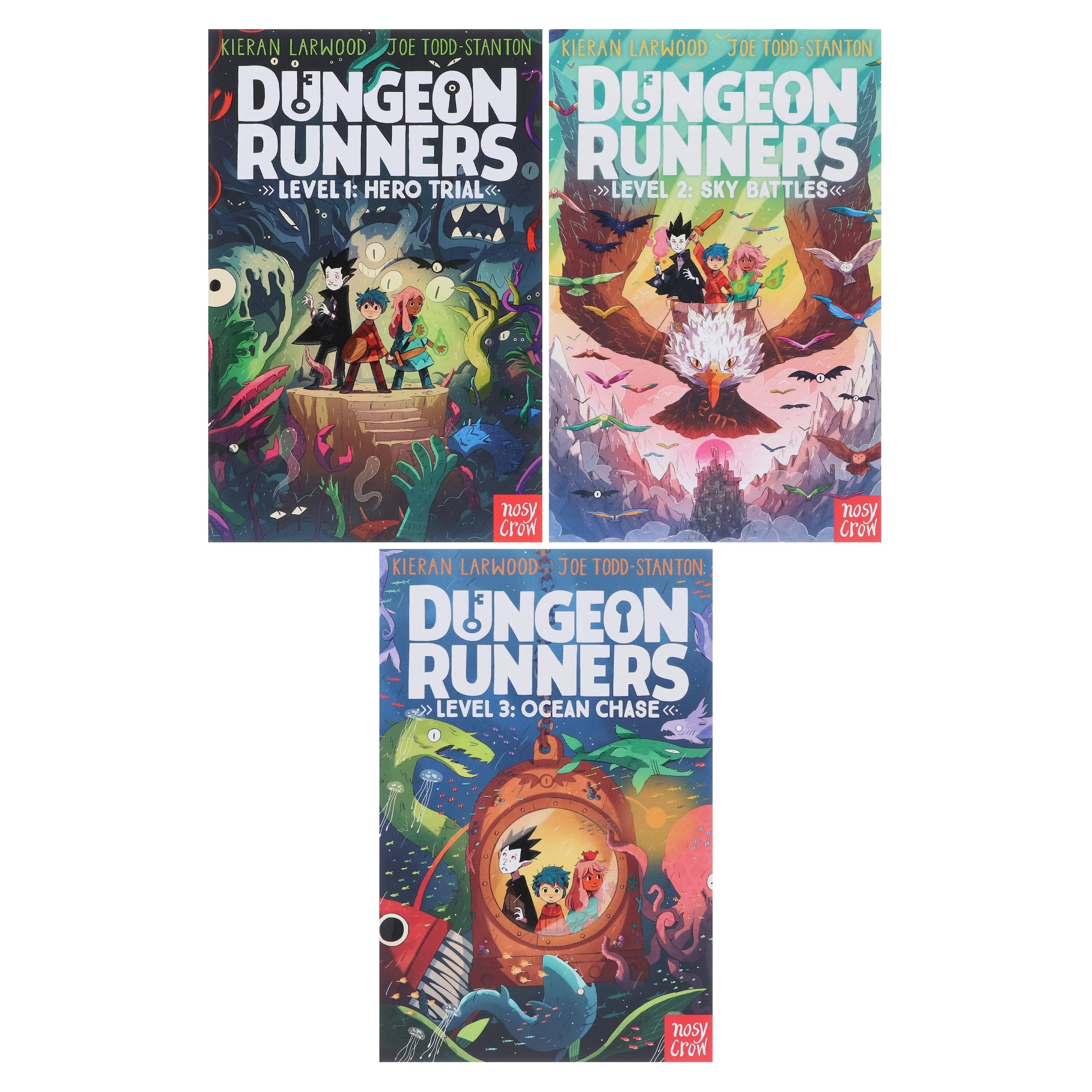 Dungeon Runners Series By Kieran Larwood: Illustrated 3 Books Collection Set - Ages 7-9 - Paperback - Image 2
