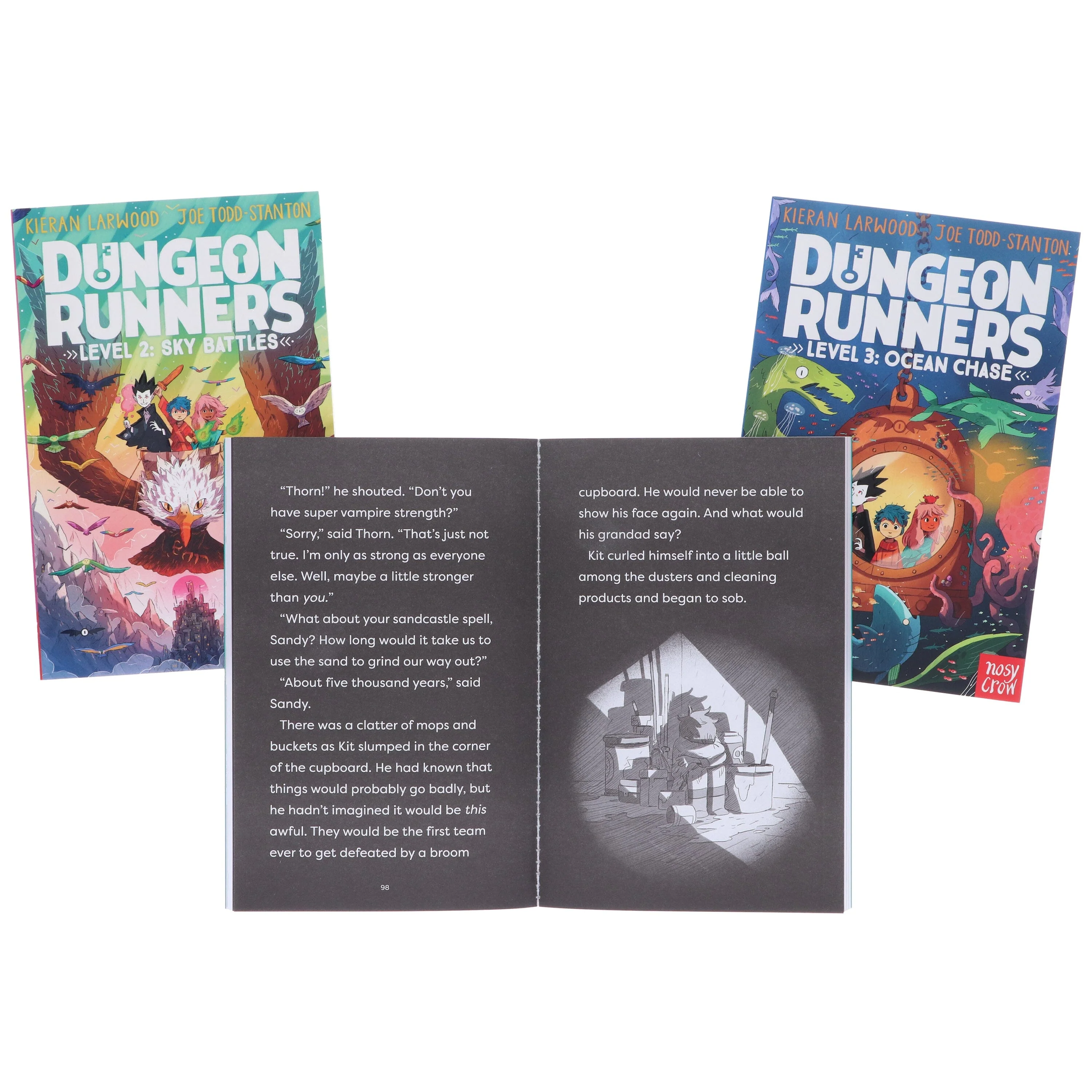 Dungeon Runners Series By Kieran Larwood: Illustrated 3 Books Collection Set - Ages 7-9 - Paperback - Image 7