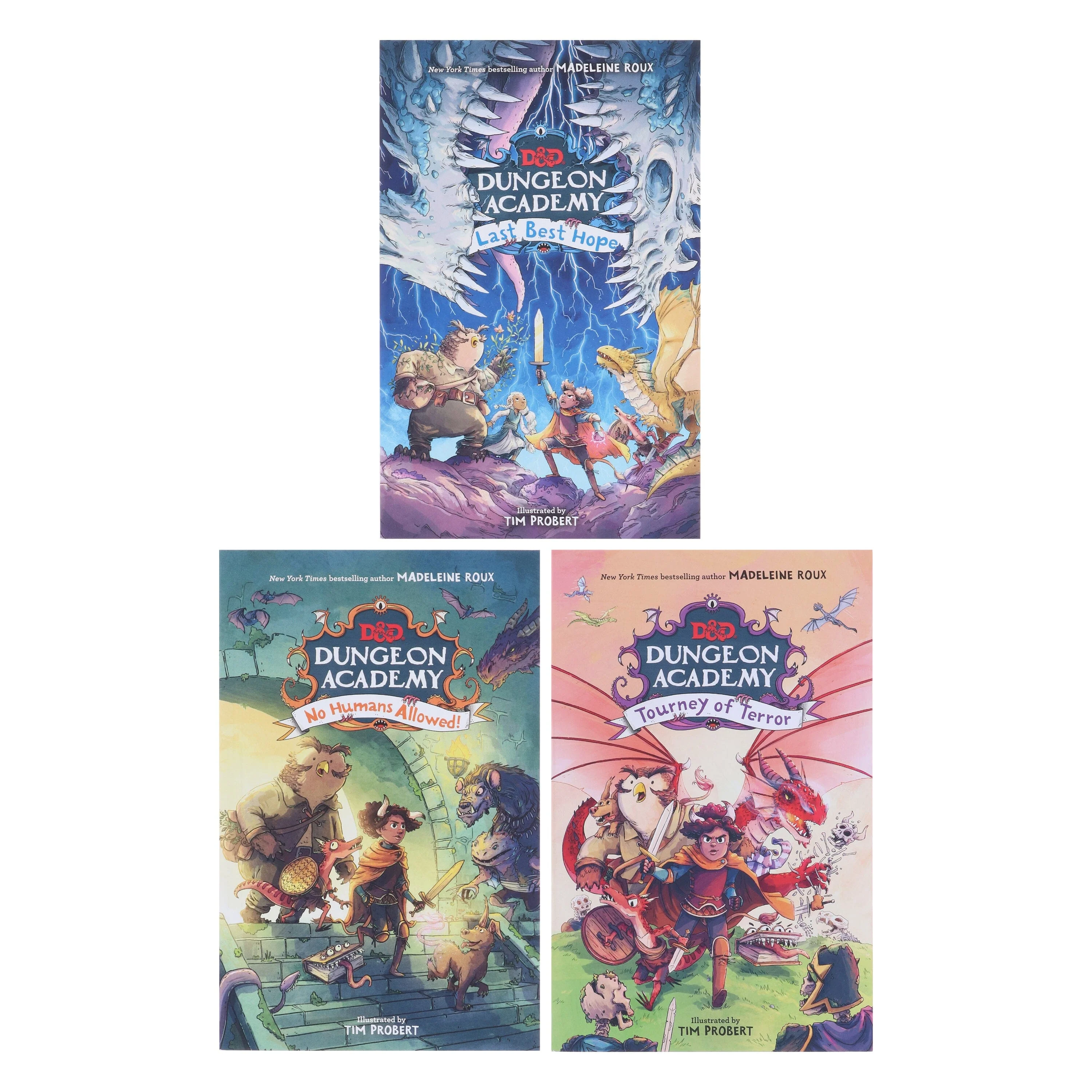 Dungeons & Dragons: Dungeon Academy Series by Madeleine Roux 3 Books Collection Set - Ages 7-11 - Paperback - Image 2
