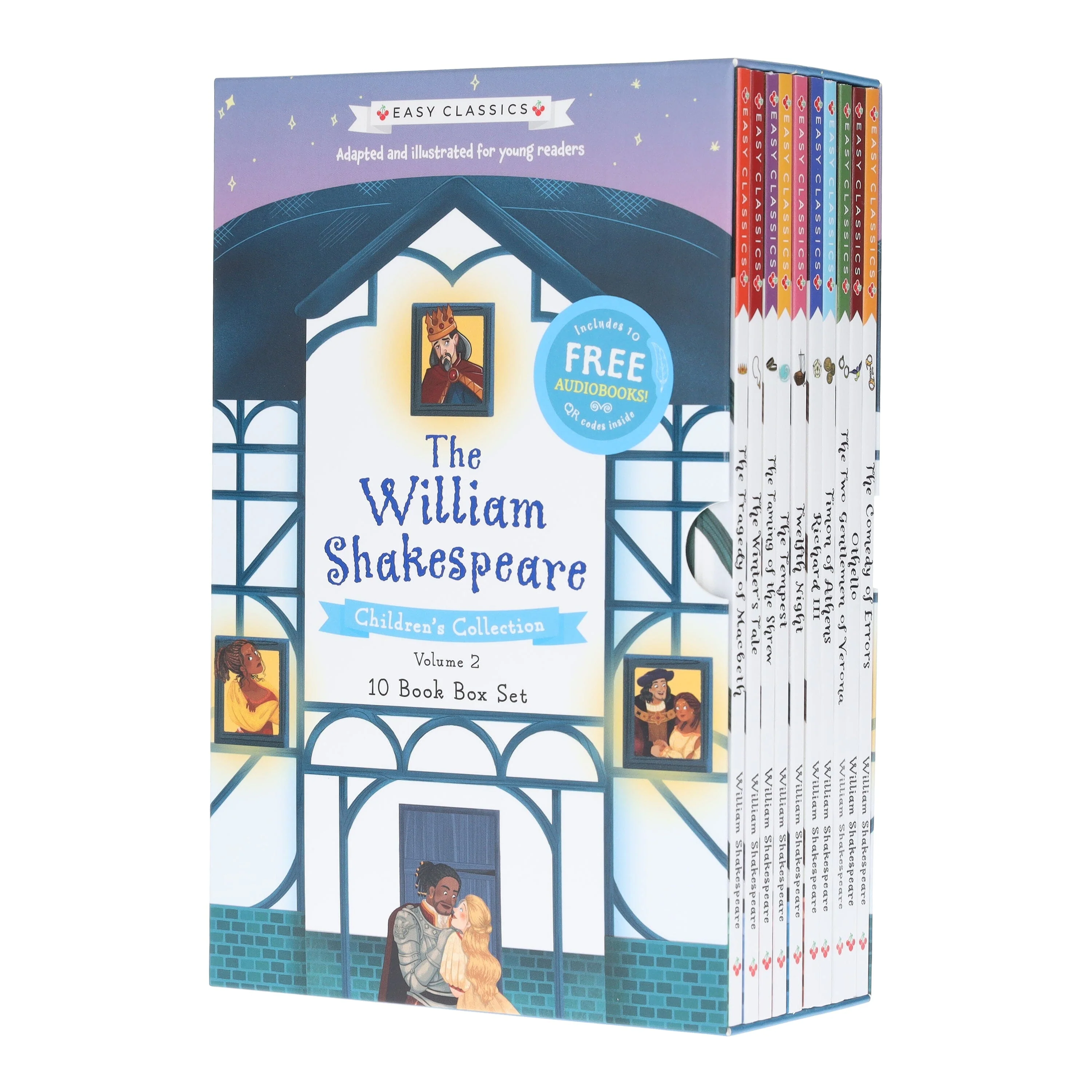 Easy Classics: The William Shakespeare Children's Collection by Gemma Barder (Volume 2) 10 Books Box Set - Ages 7-9 - Paperback - Image 4