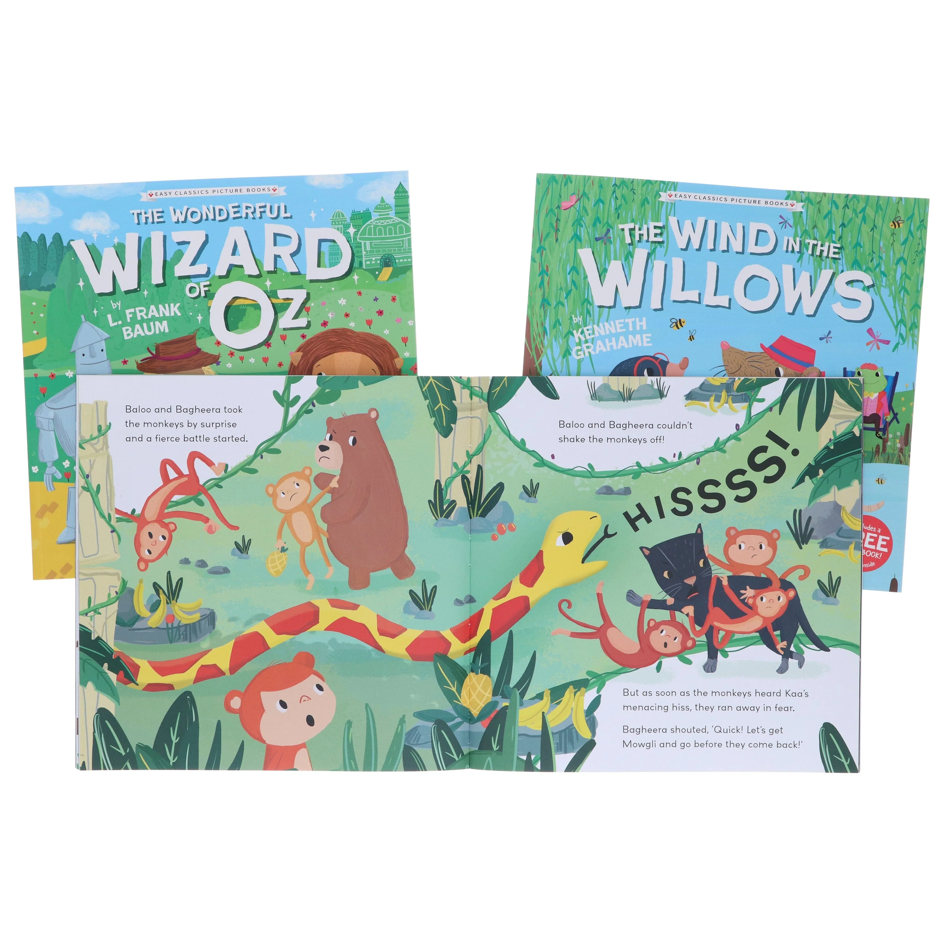 Easy Classics Collection Illustrated 3 Picture Books Set (Includes a Free Audiobook!) - Ages 3-5 - Paperback - Image 5