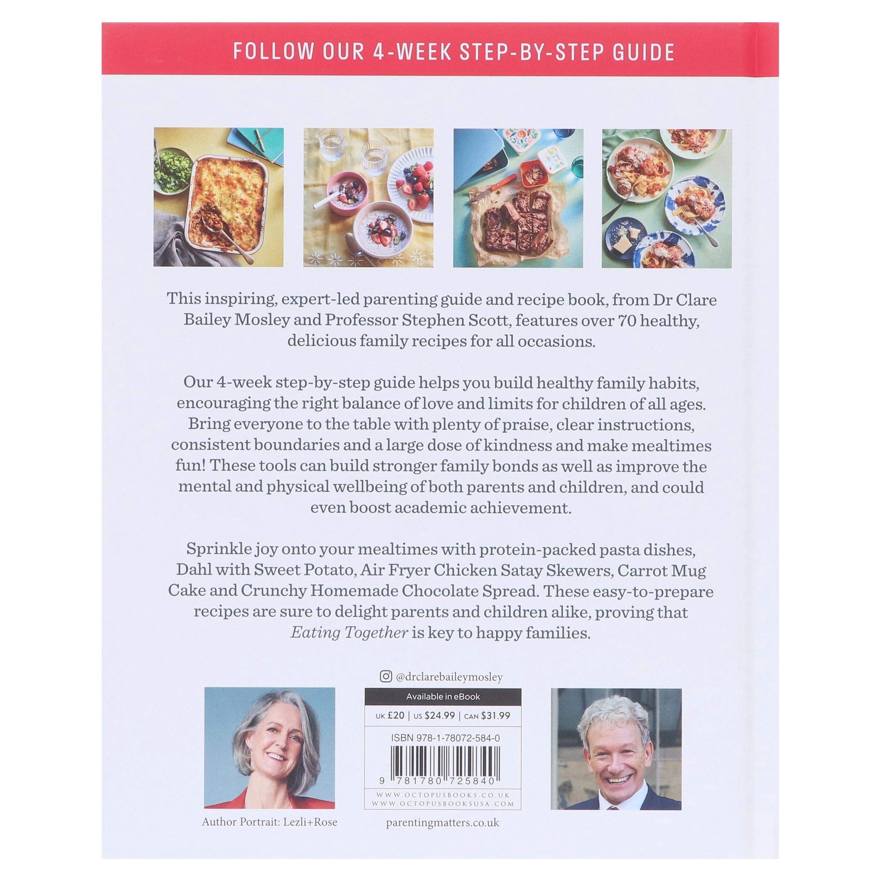 Eating Together: A recipe for healthier, happier families by DR Clare Bailey Mosley & Professor Stephen Scott - Non Fiction - Hardback - Image 3