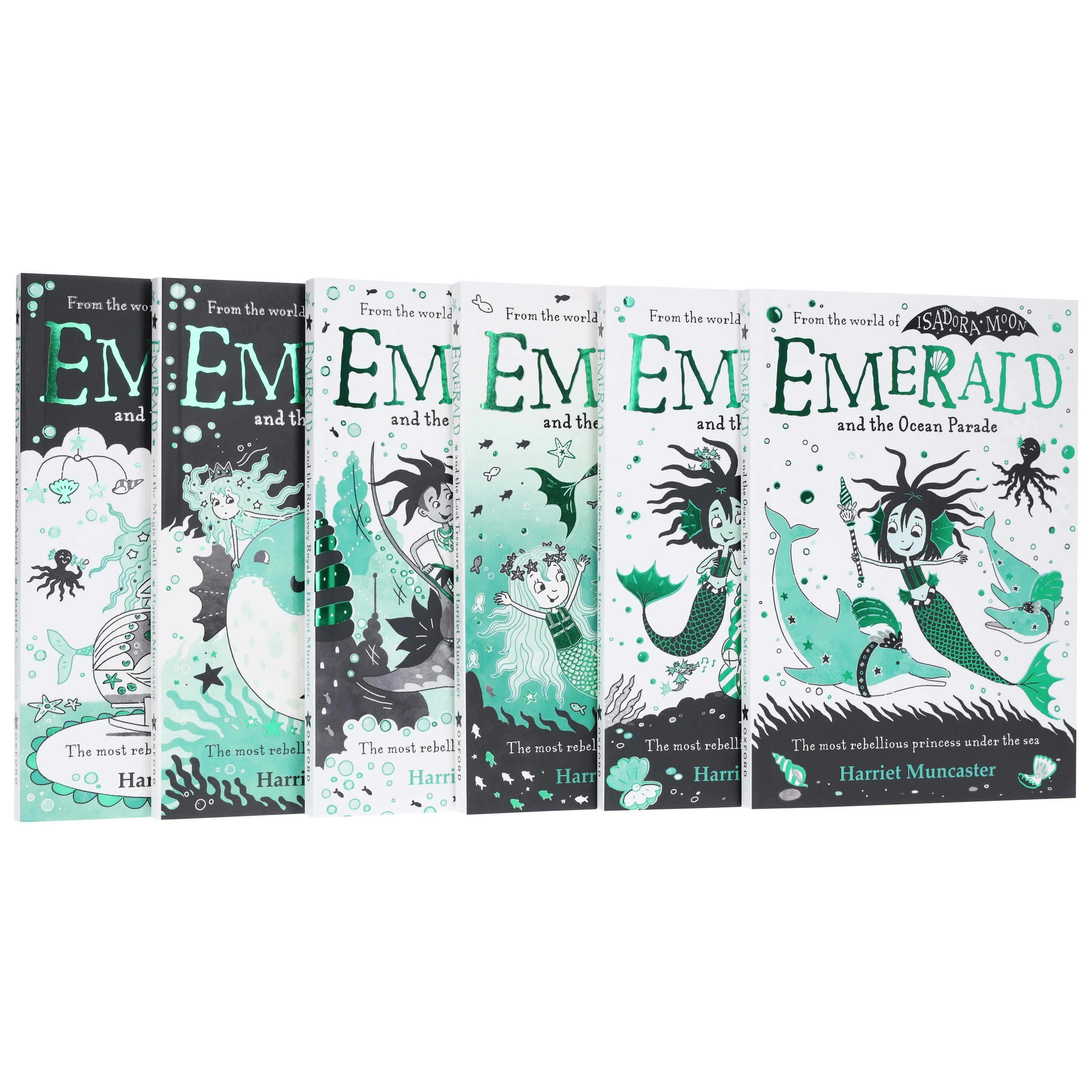 Emerald Series Book 1-6 (World of Isadora Moon) By Harriet Muncaster: 6 Books Collection Set - Ages 5-7 - Paperback - Image 4