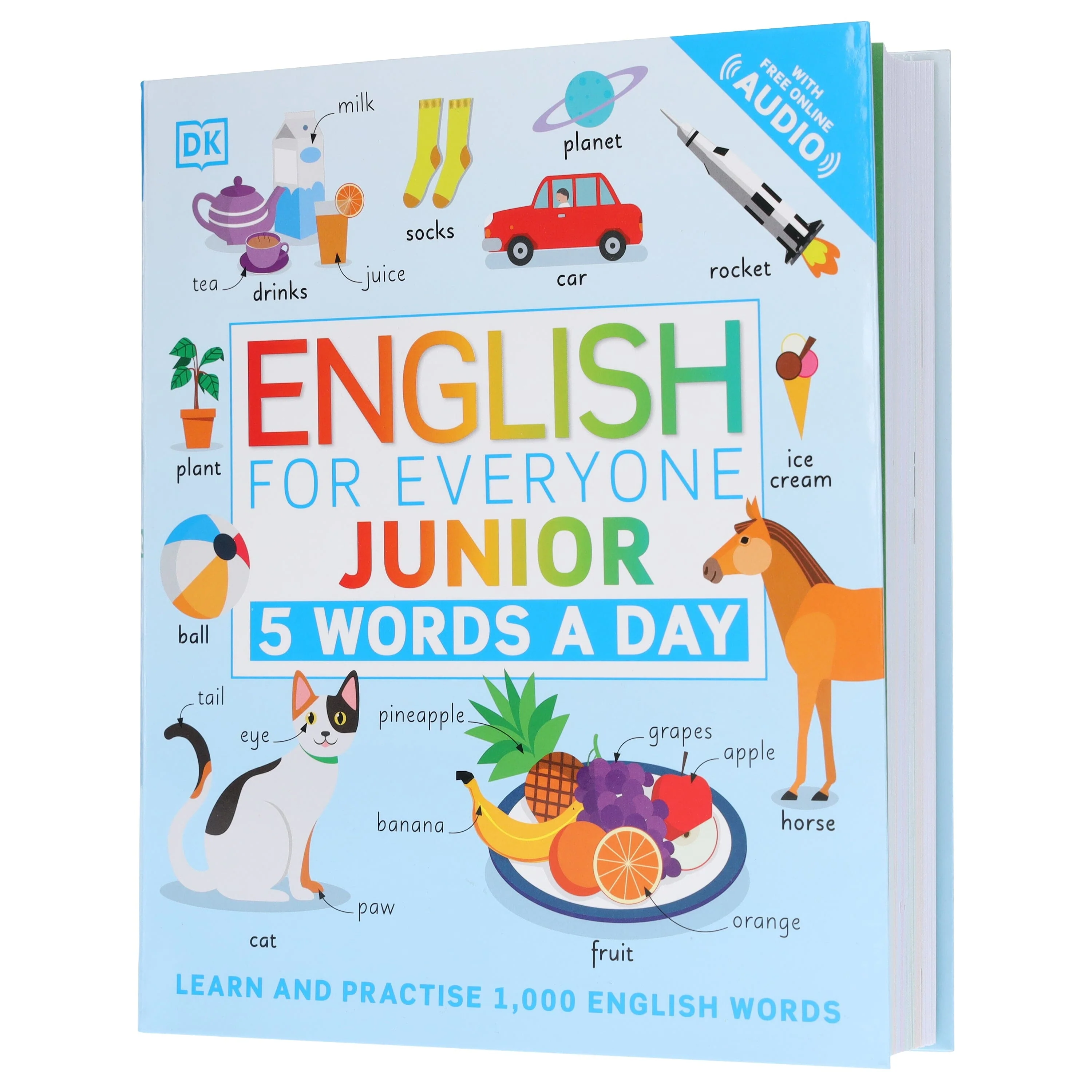 English for Everyone Junior 5 Words a Day: Learn and Practise 1,000 English Words - Ages 6-9 - Flexibound - Image 4