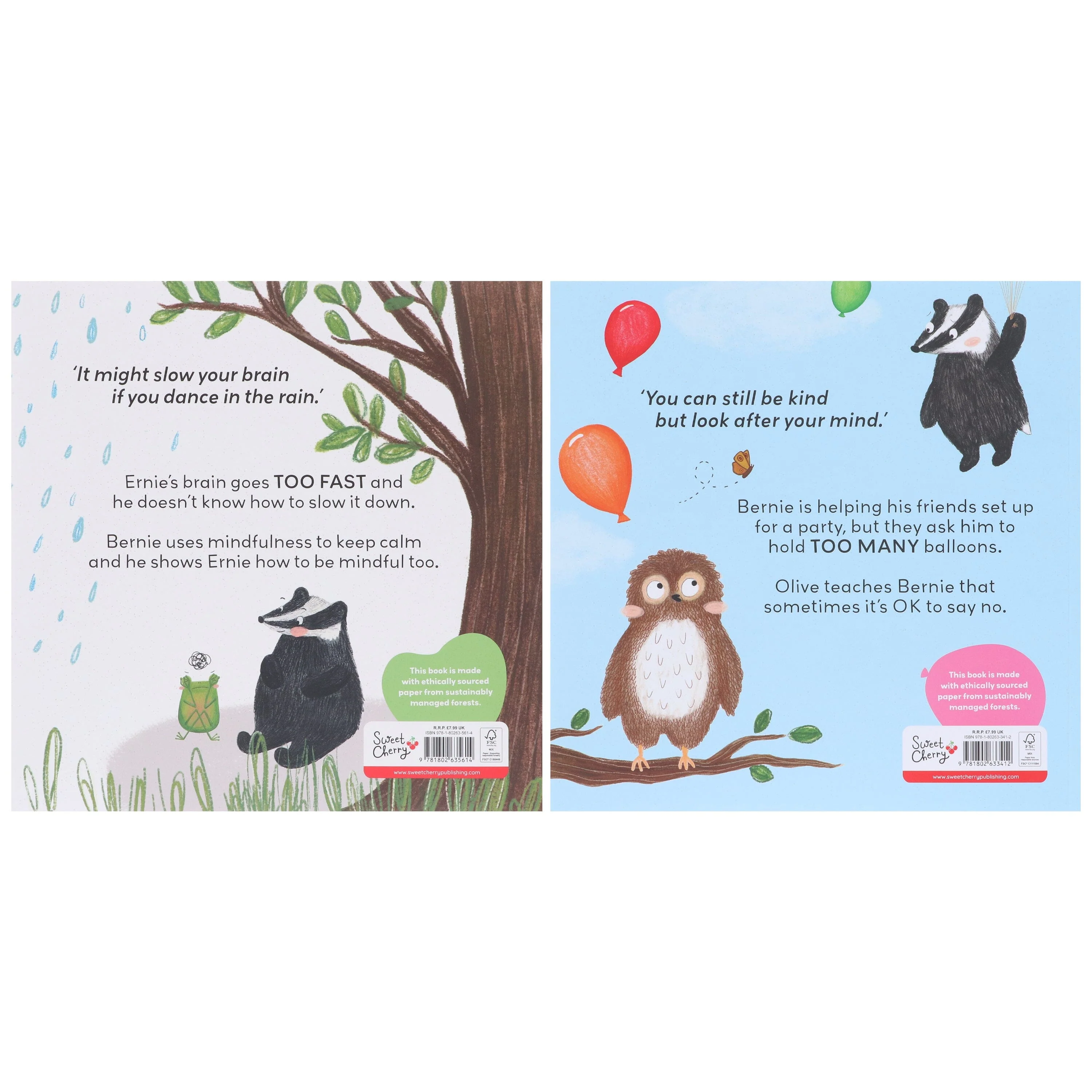 Ernie's Mindful Journey: A Story of Mindfulness and Self-Care by Kirsty Topley 2 Picture Books Set (Includes Free Audiobook)- Ages 5-7 - Paperback - Image 3