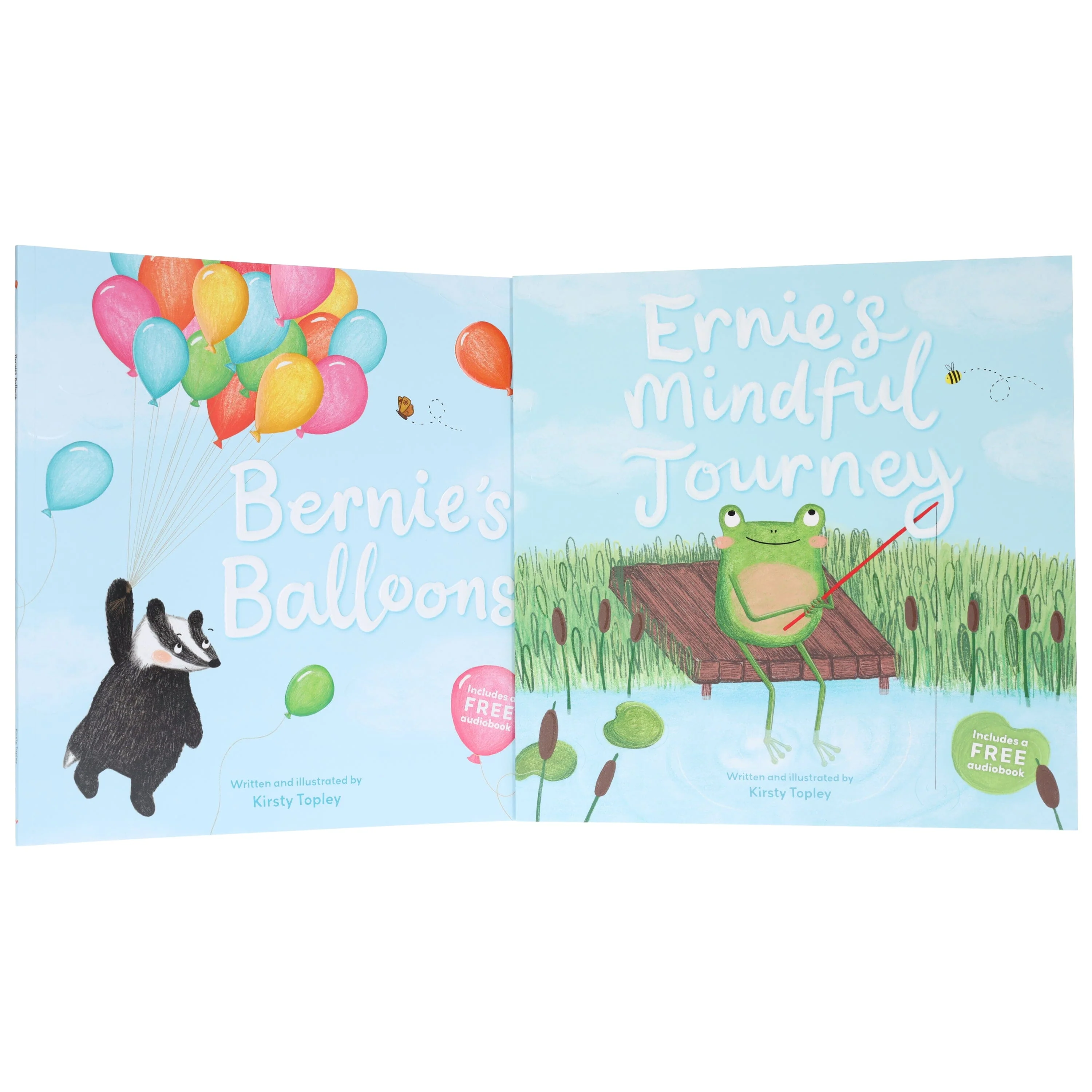 Ernie's Mindful Journey: A Story of Mindfulness and Self-Care by Kirsty Topley 2 Picture Books Set (Includes Free Audiobook)- Ages 5-7 - Paperback - Image 4