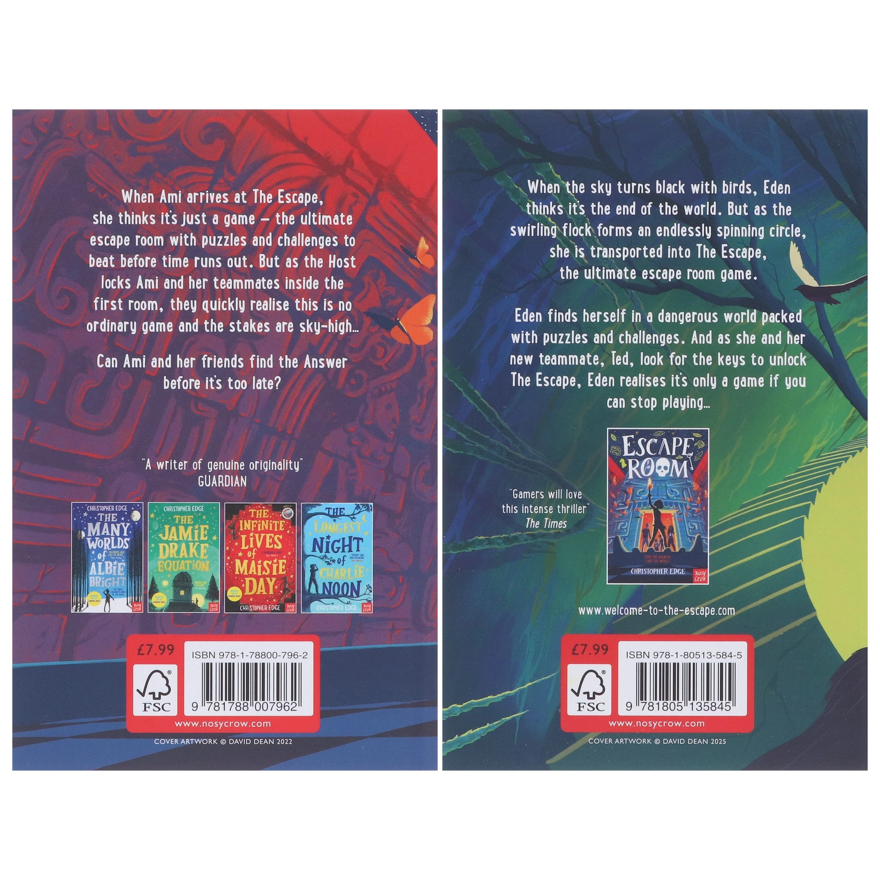 Escape Room by Christopher Edge 2 Books Collection Set - Ages 9-12 - Paperback - Image 3