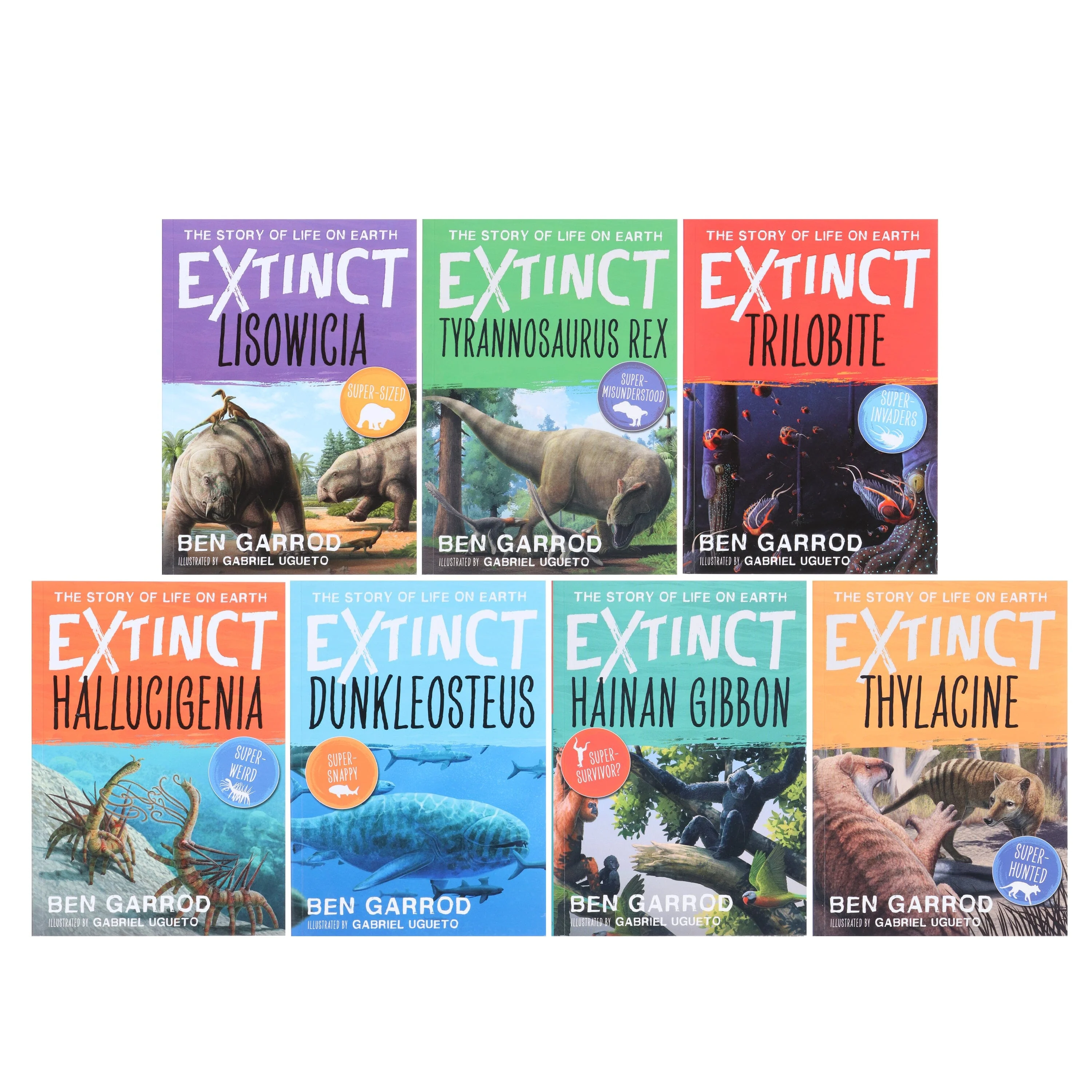 Extinct: The Story of Life on Earth Series by Ben Garrod 7 Books Collection Set - Non Fiction - Paperback - Image 2