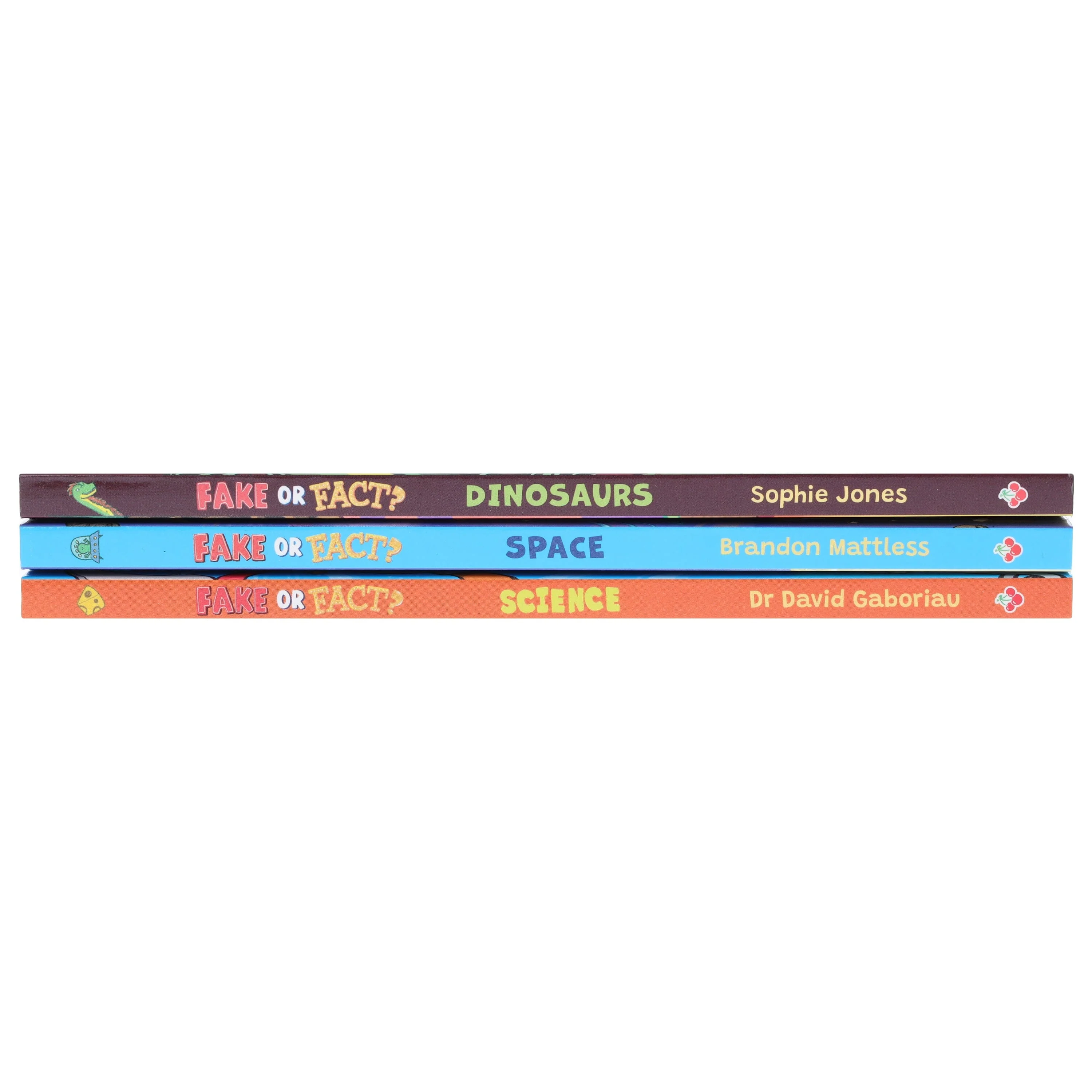 Fake or Fact? Series About (Dinosaurs, Space & Science) Illustrated 3 Books Collection Set (Includes a Free Audiobook!) - Ages 7-9 - Paperback - Image 6