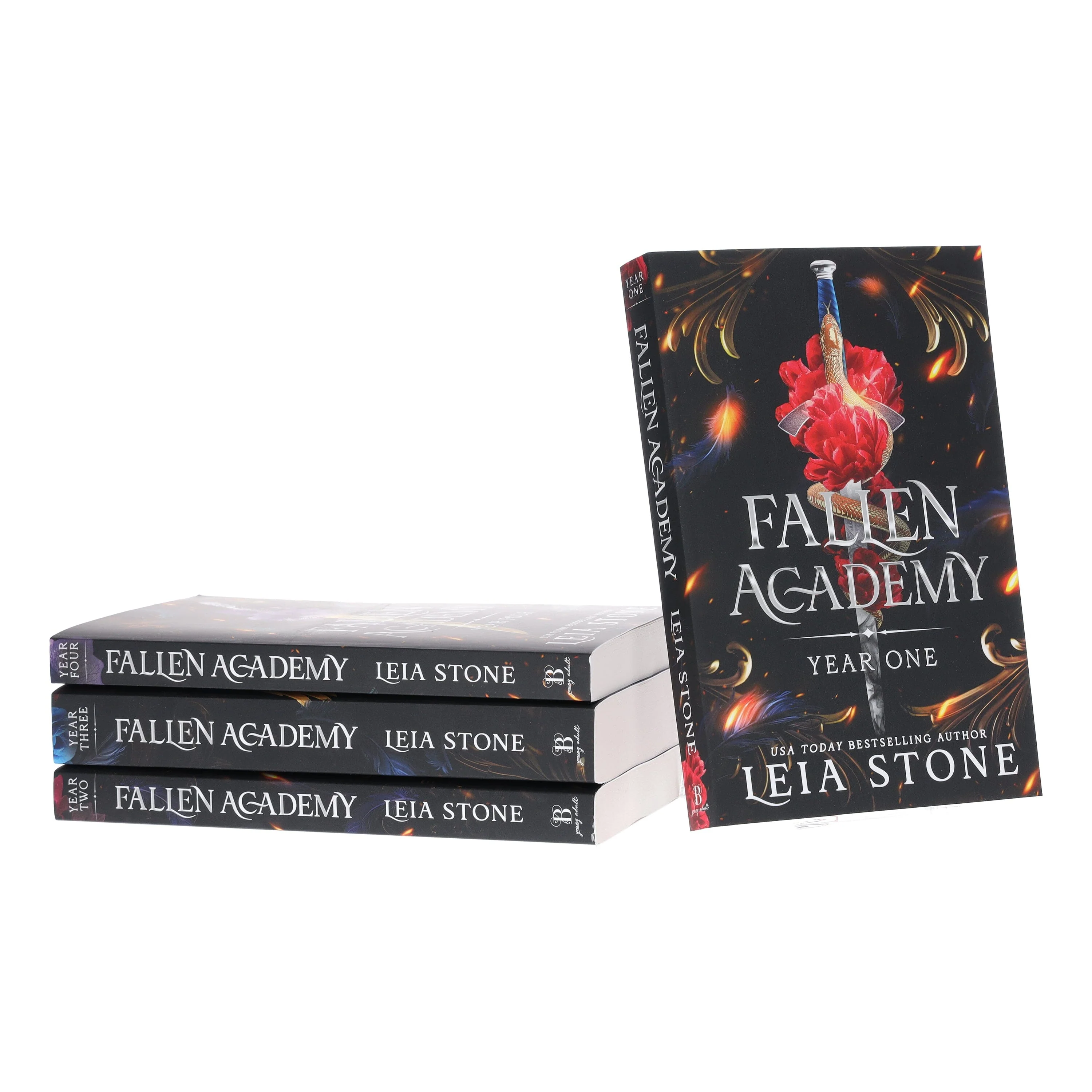 Fallen Academy Series by Leia Stone 4 Books Collection Set - Fiction - Paperback - Image 4