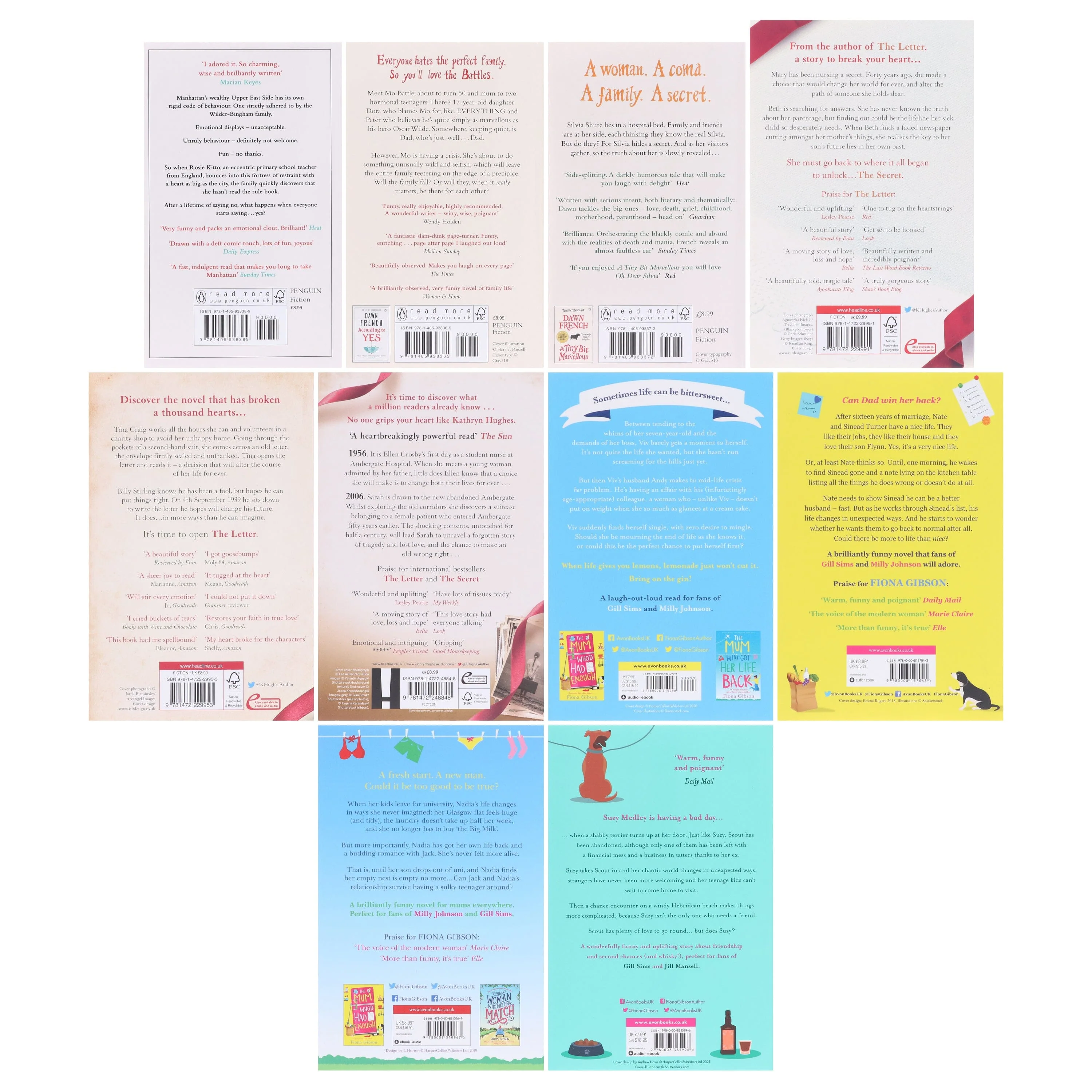 Feel-Good & Emotional Bundle 10 Books Collection Set - Fiction - Paperback - Image 3