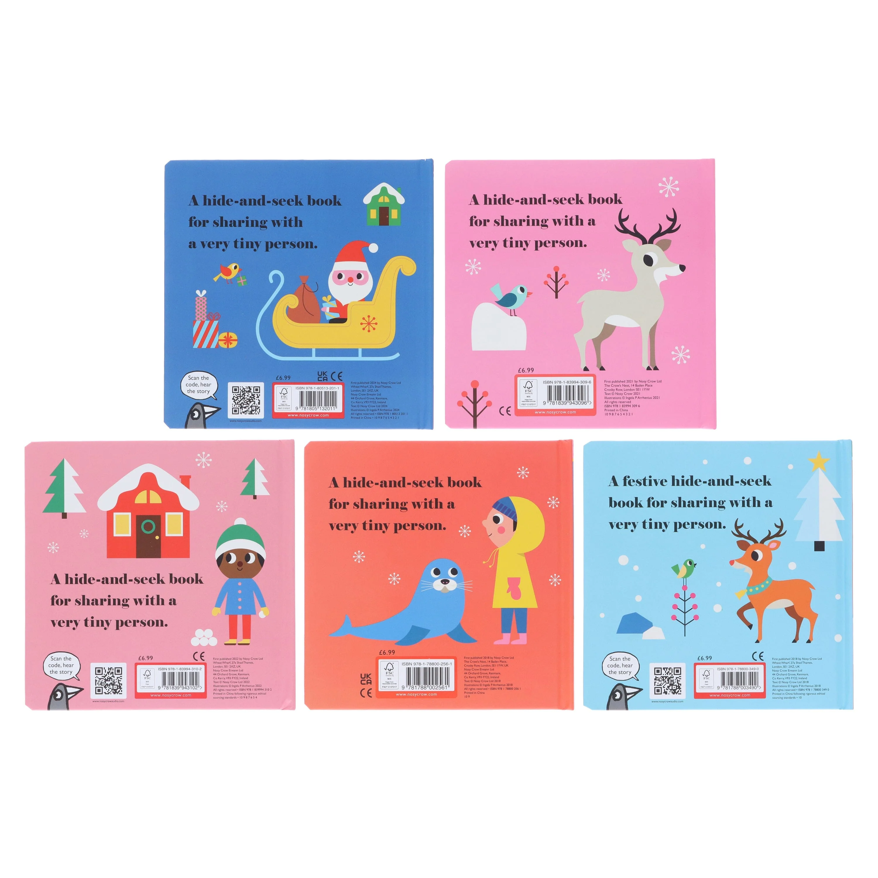 Felt Flaps and a Mirror! Series by Ingela P Arrhenius 5 Books Collection Set - Ages 1-3 - Board Book - Image 3