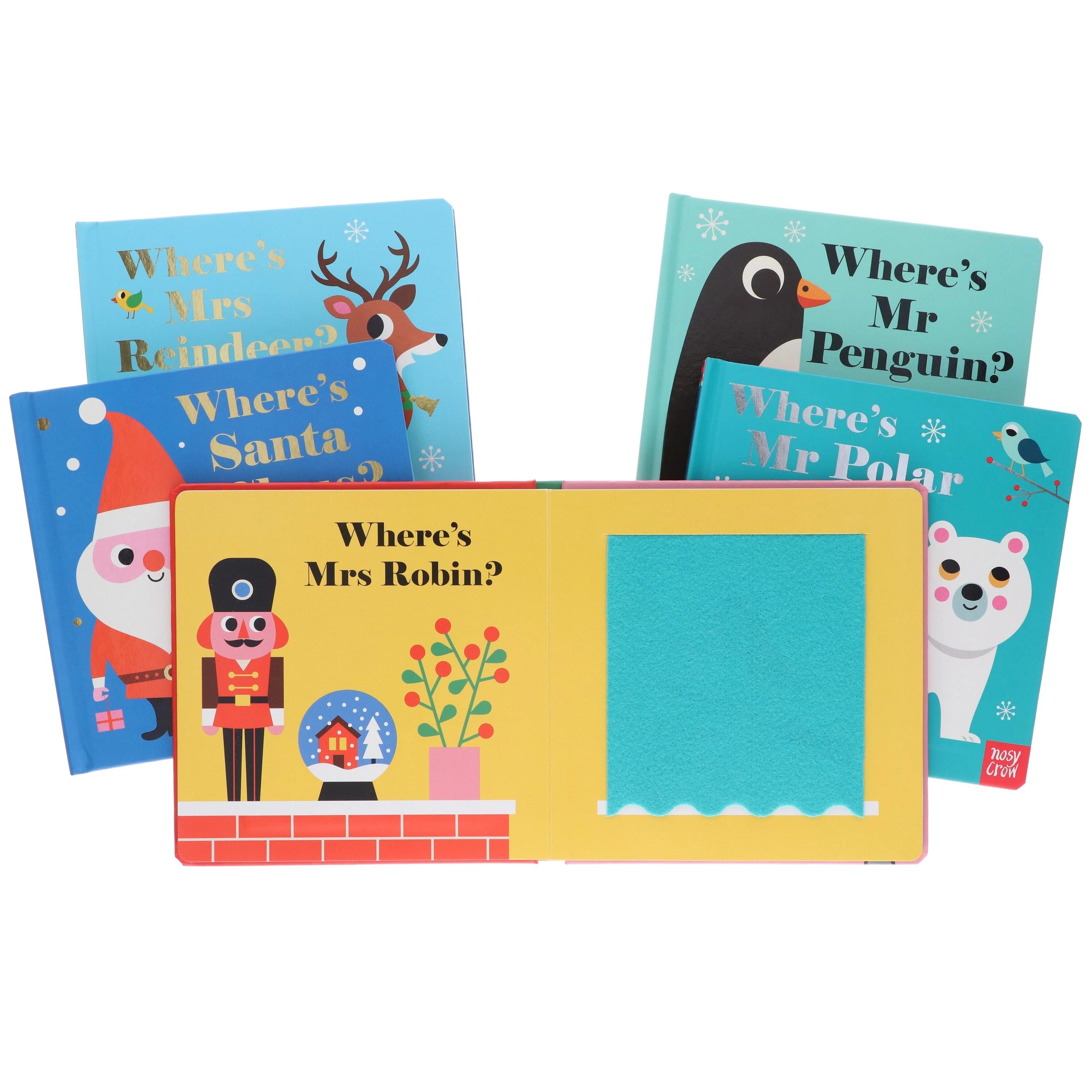 Felt Flaps and a Mirror! Series by Ingela P Arrhenius 5 Books Collection Set - Ages 1-3 - Board Book - Image 7