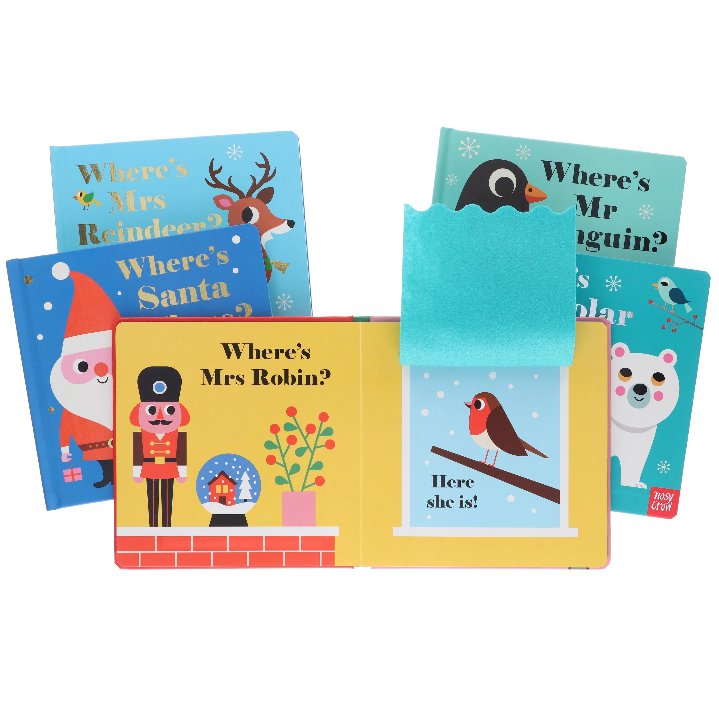 Felt Flaps and a Mirror! Series by Ingela P Arrhenius 5 Books Collection Set - Ages 1-3 - Board Book - Image 8