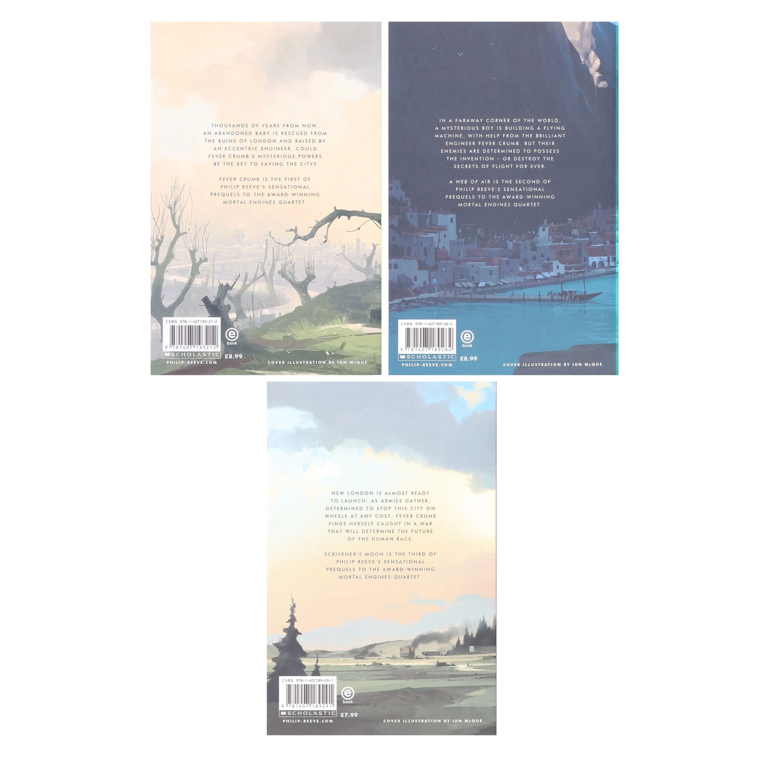 Fever Crumb Trilogy (Mortal Engines Prequel) By Philip Reeve: 3 Books Collection Set -  Ages 10-17 - Paperback - Image 3