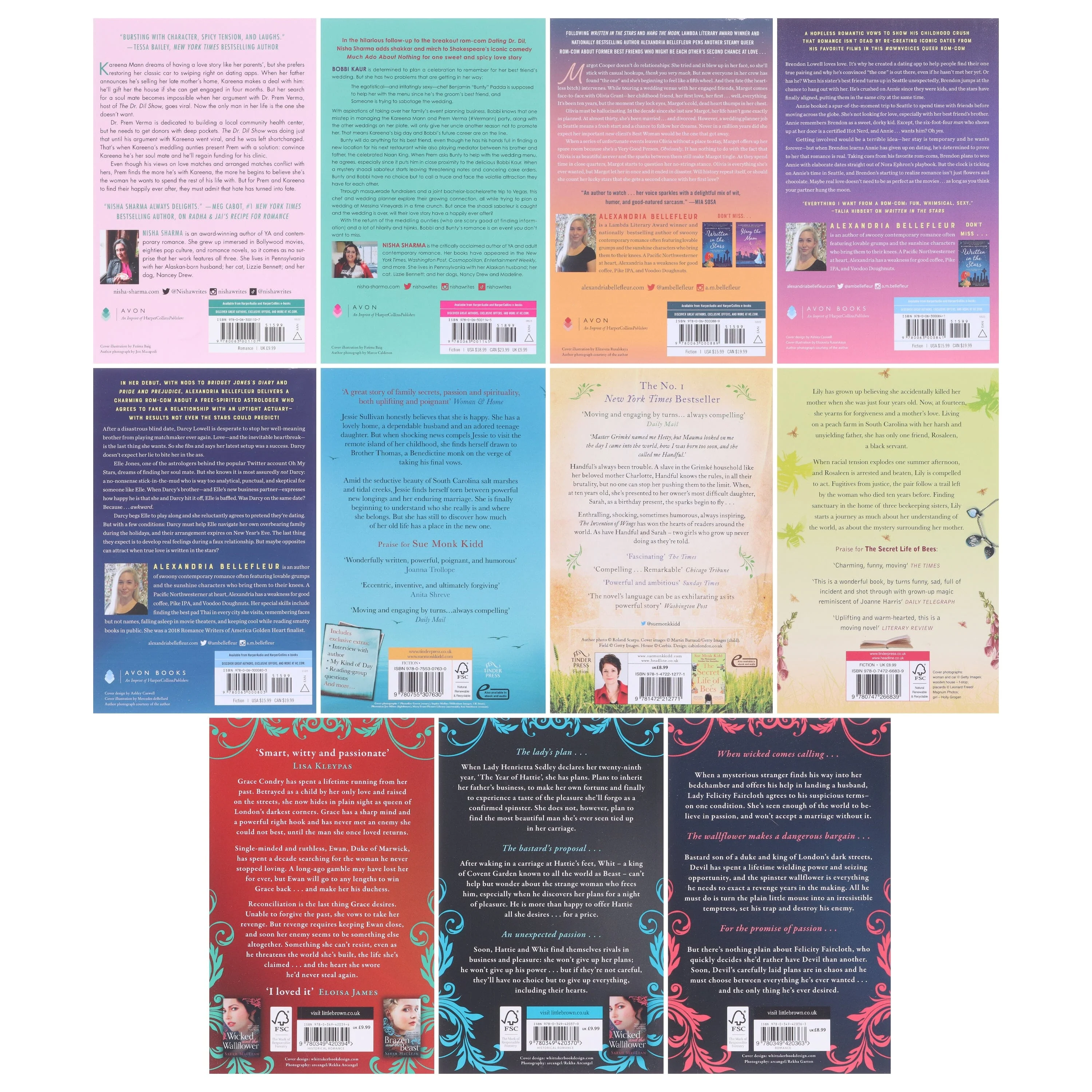 Fierce & Feel-Good Romance Bundle 11 Books Collection Set - Fiction - Paperback - Image 3