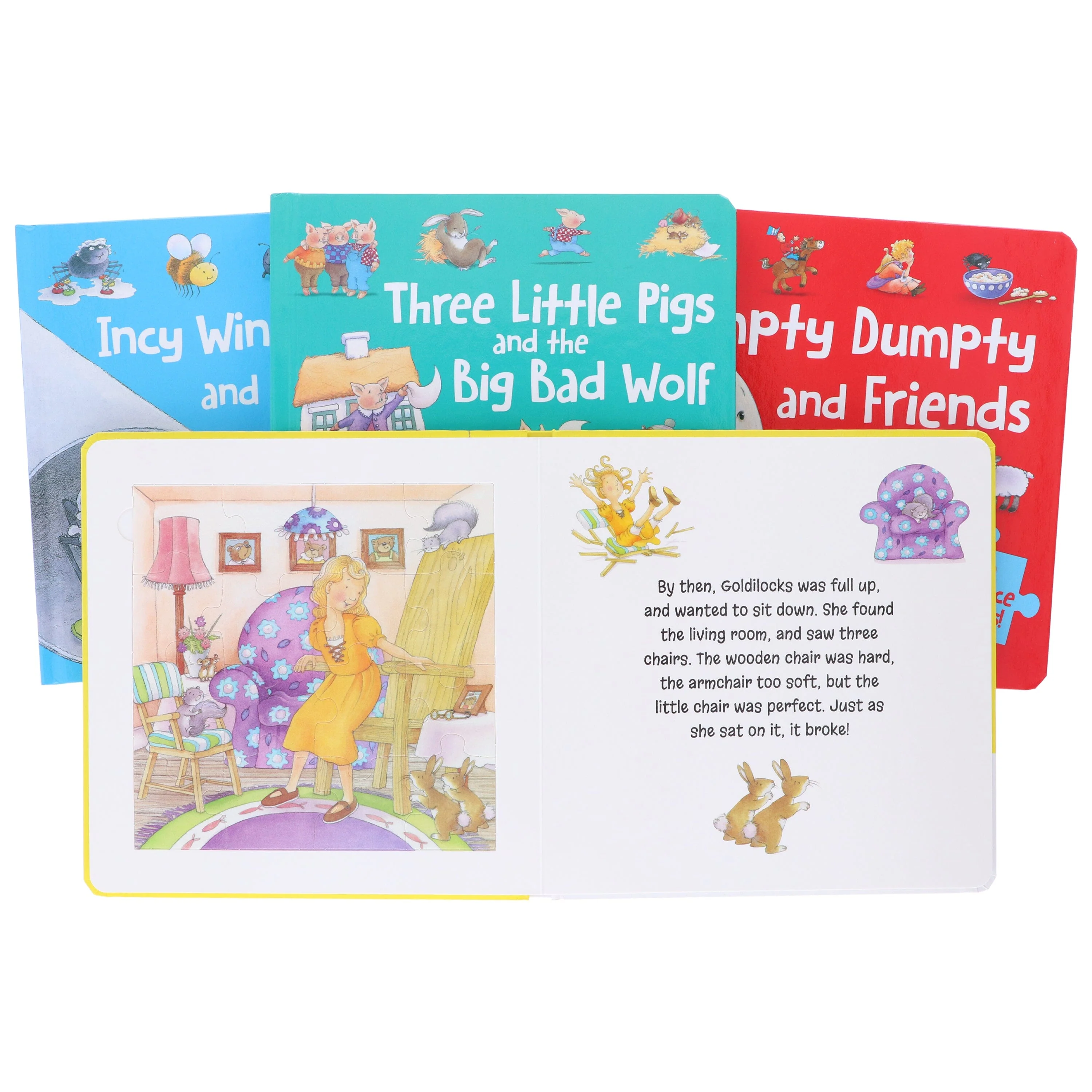 Fairy Tale 16-Piece Jigsaws Collection 4 Books Set - Ages 3+ - Board Book - Image 7