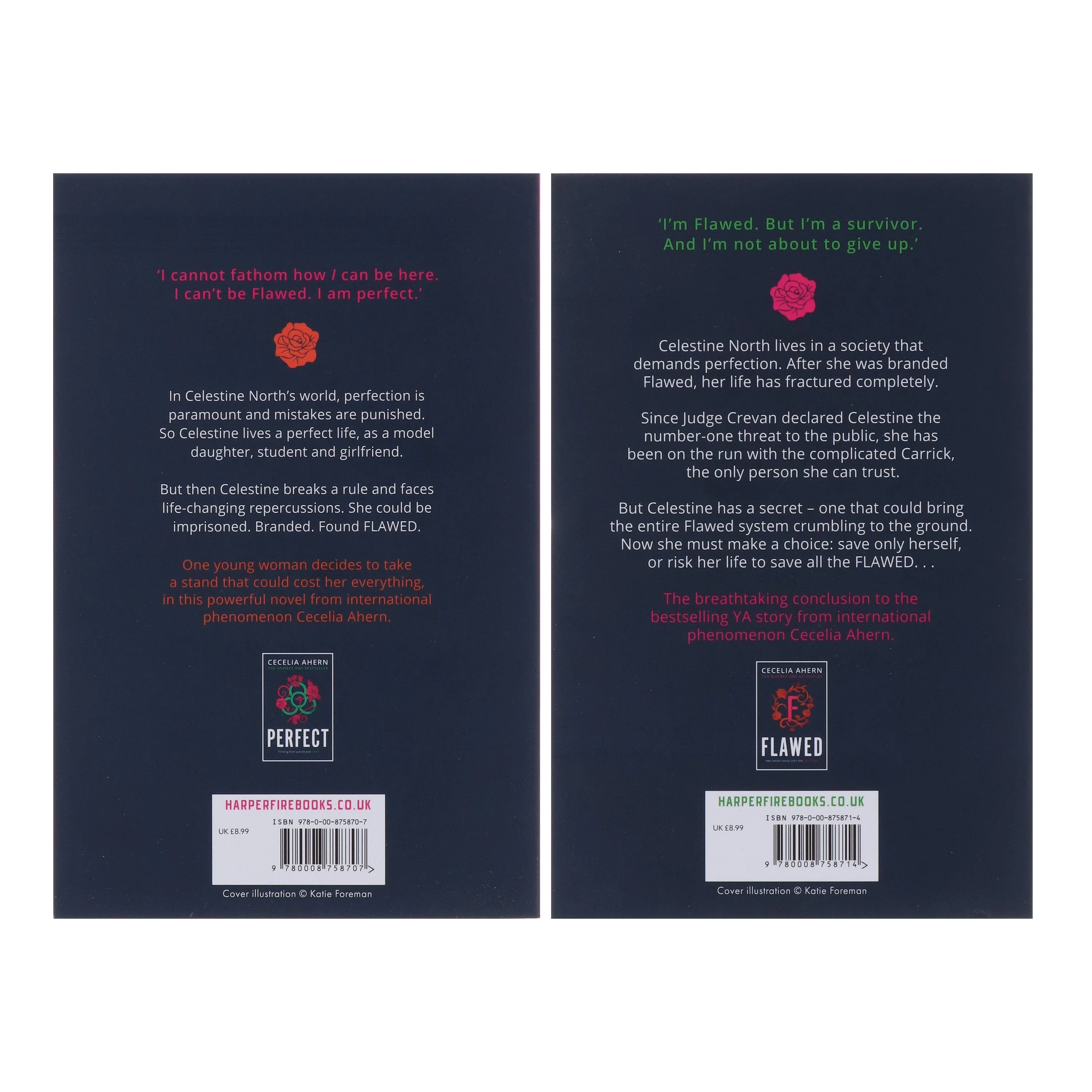 Flawed Series by Cecelia Ahern 2 Books Collection Set - Ages 13+ - Paperback - Image 3