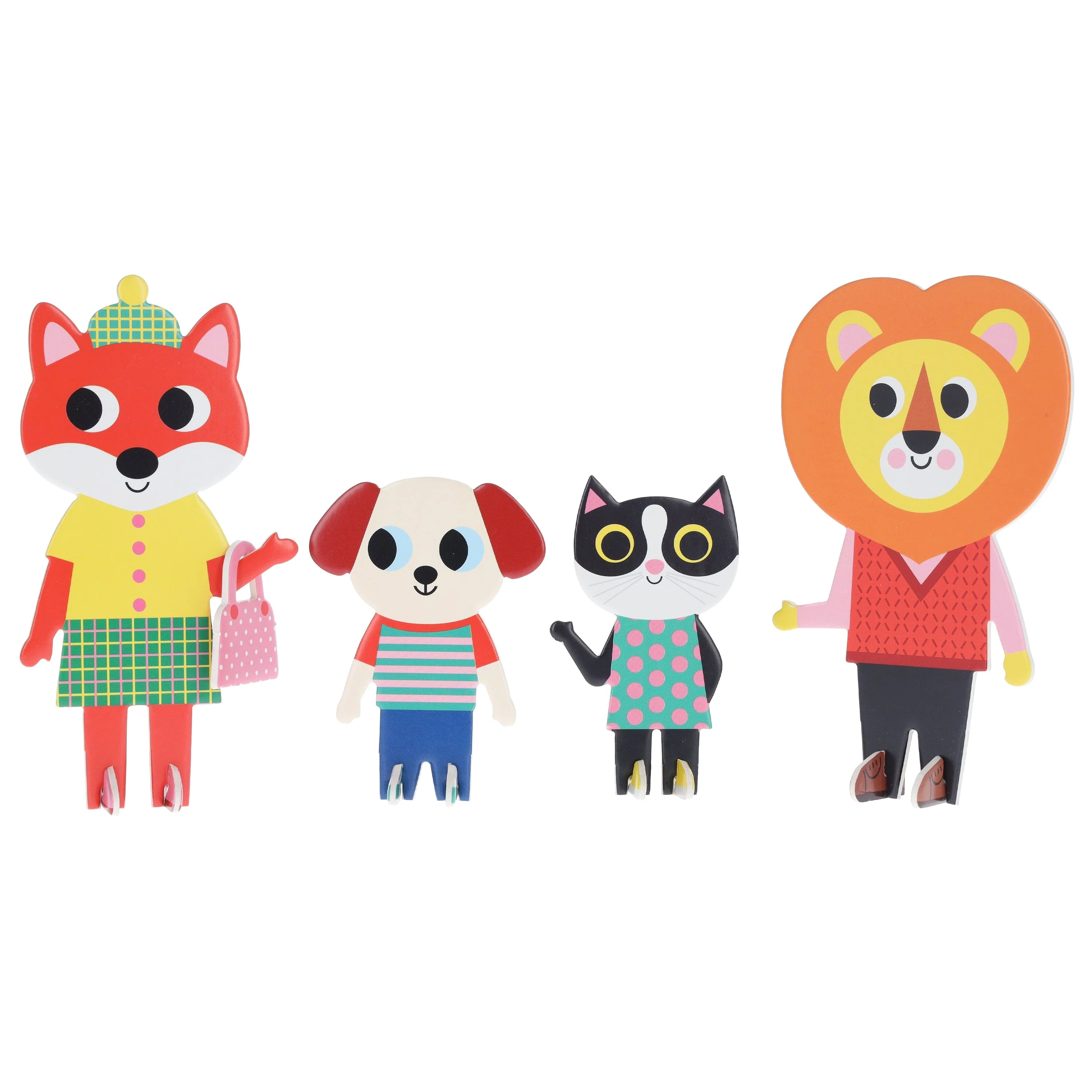 Fold-Out + Play: Doll's House: Build your own 3D house with interactive play pieces and stickers by Ingela P Arrhenius - Ages 4-7 - Board Book - Image 16