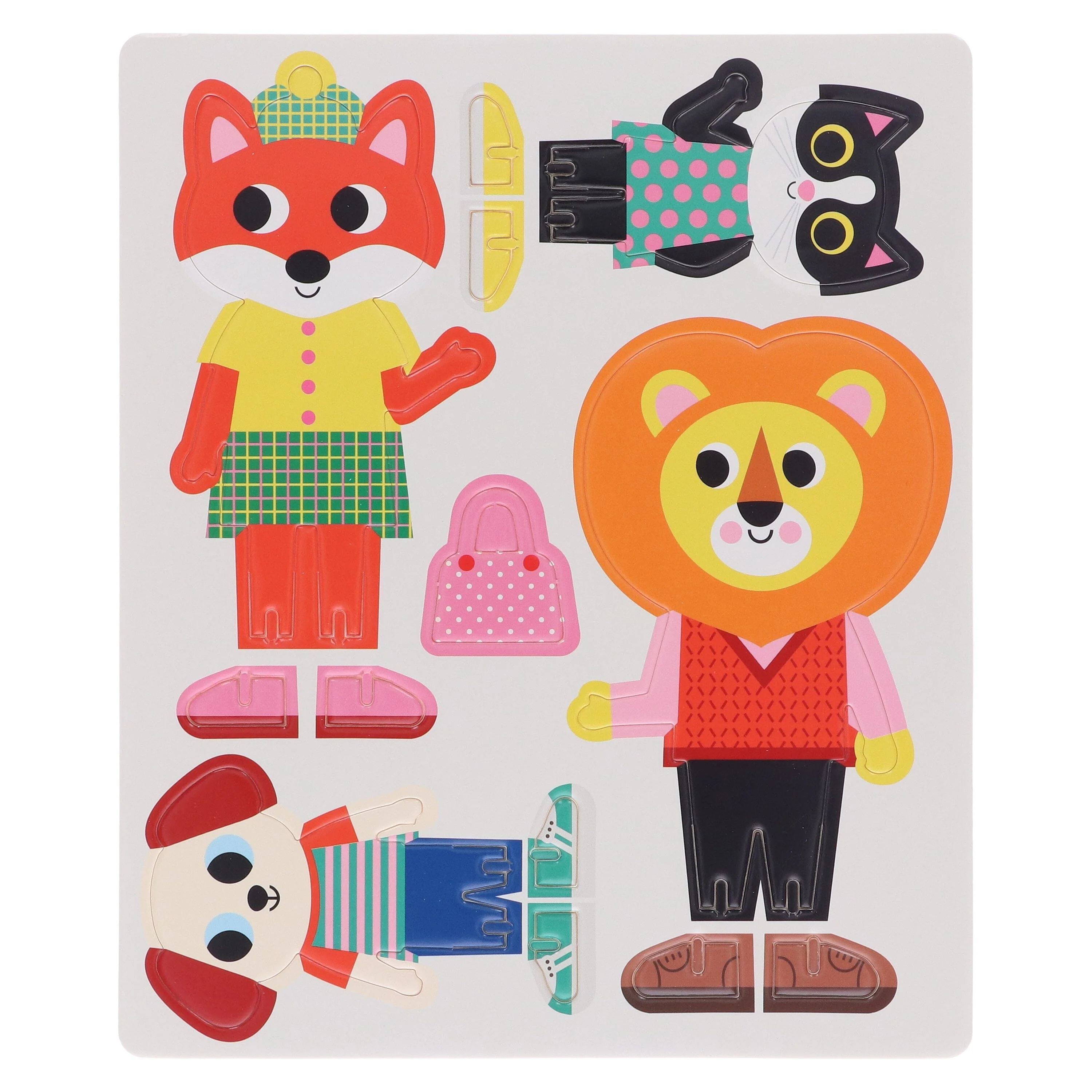 Fold-Out + Play: Doll's House: Build your own 3D house with interactive play pieces and stickers by Ingela P Arrhenius - Ages 4-7 - Board Book - Image 17