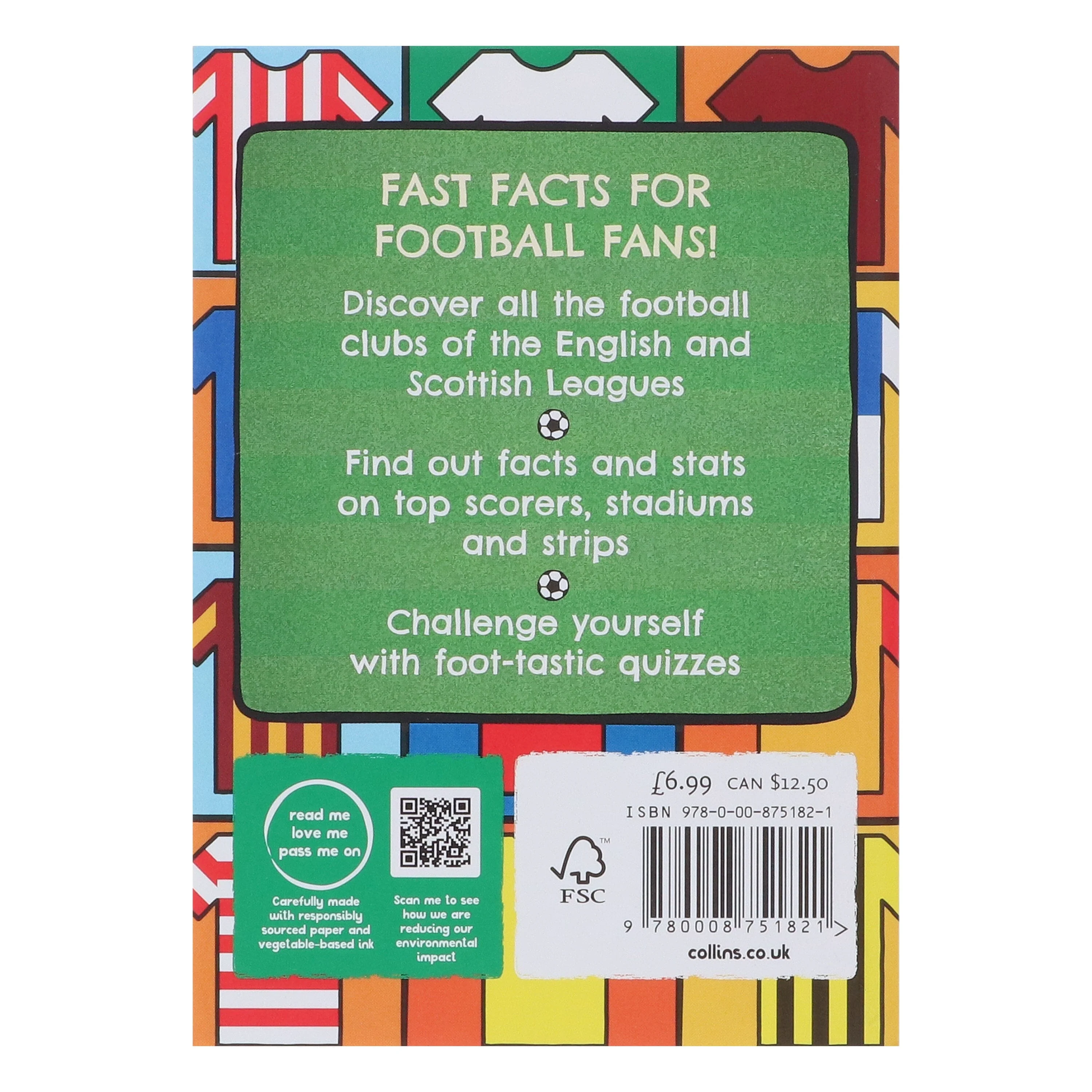 Football Clubs of England and Scotland: A pocket-sized football book packed with fun facts, world records, cool stats and quizzes - Ages 7+ - Paperback - Image 3