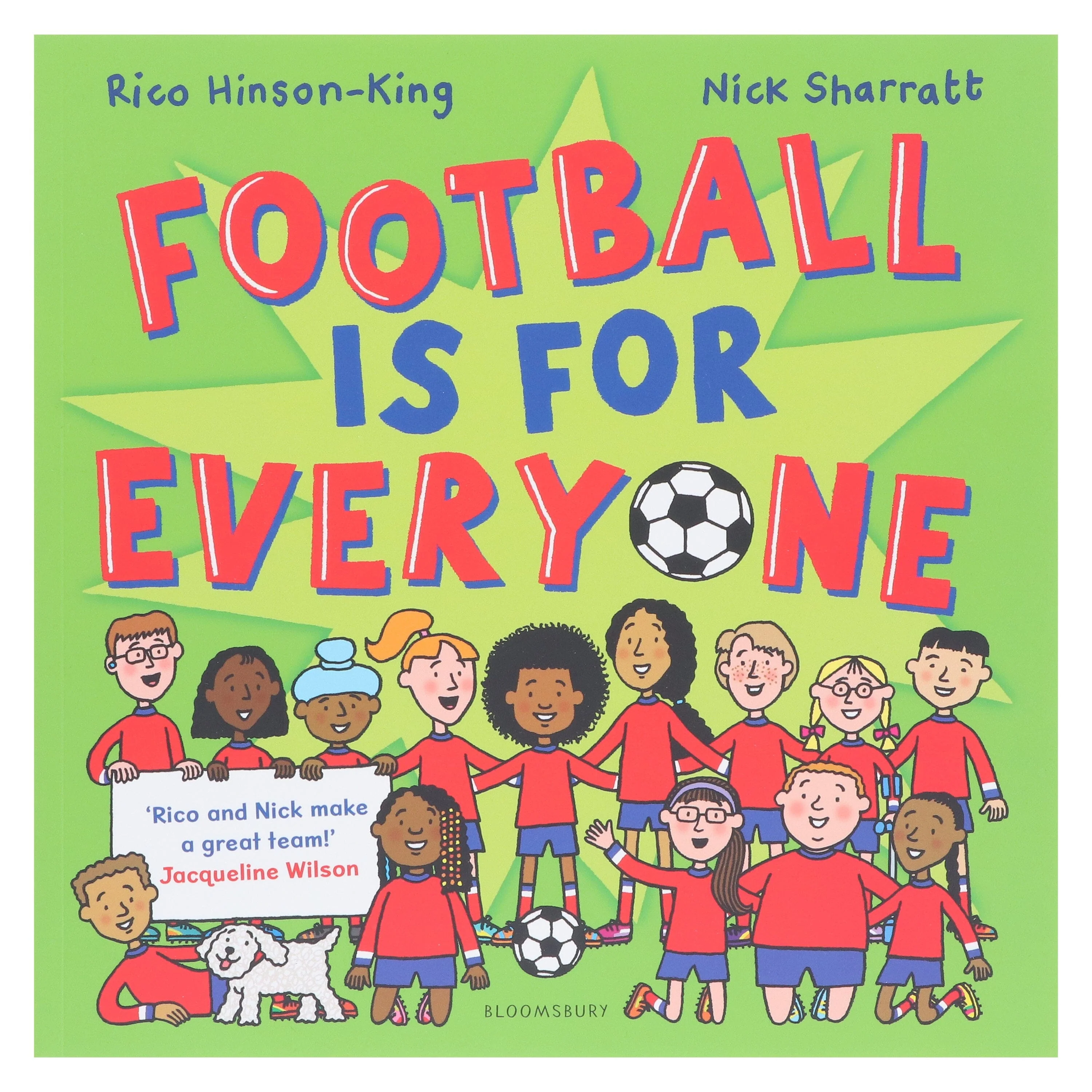 Football is for Everyone: A heart-warming story about bravery and inclusivity by Rico Hinson-King & Nick Sharratt - Ages 3-5 - Paperback - Image 2