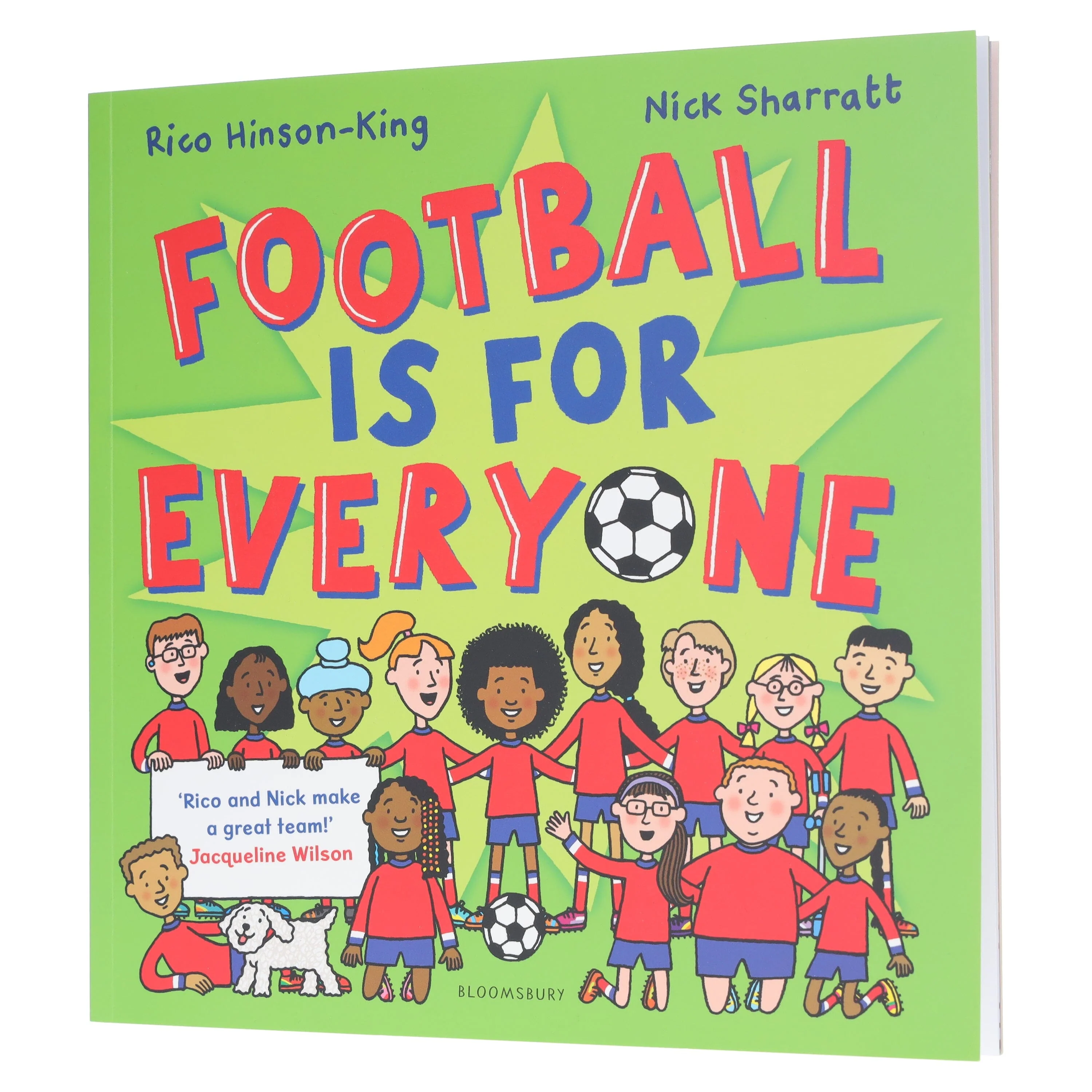 Football is for Everyone: A heart-warming story about bravery and inclusivity by Rico Hinson-King & Nick Sharratt - Ages 3-5 - Paperback - Image 4