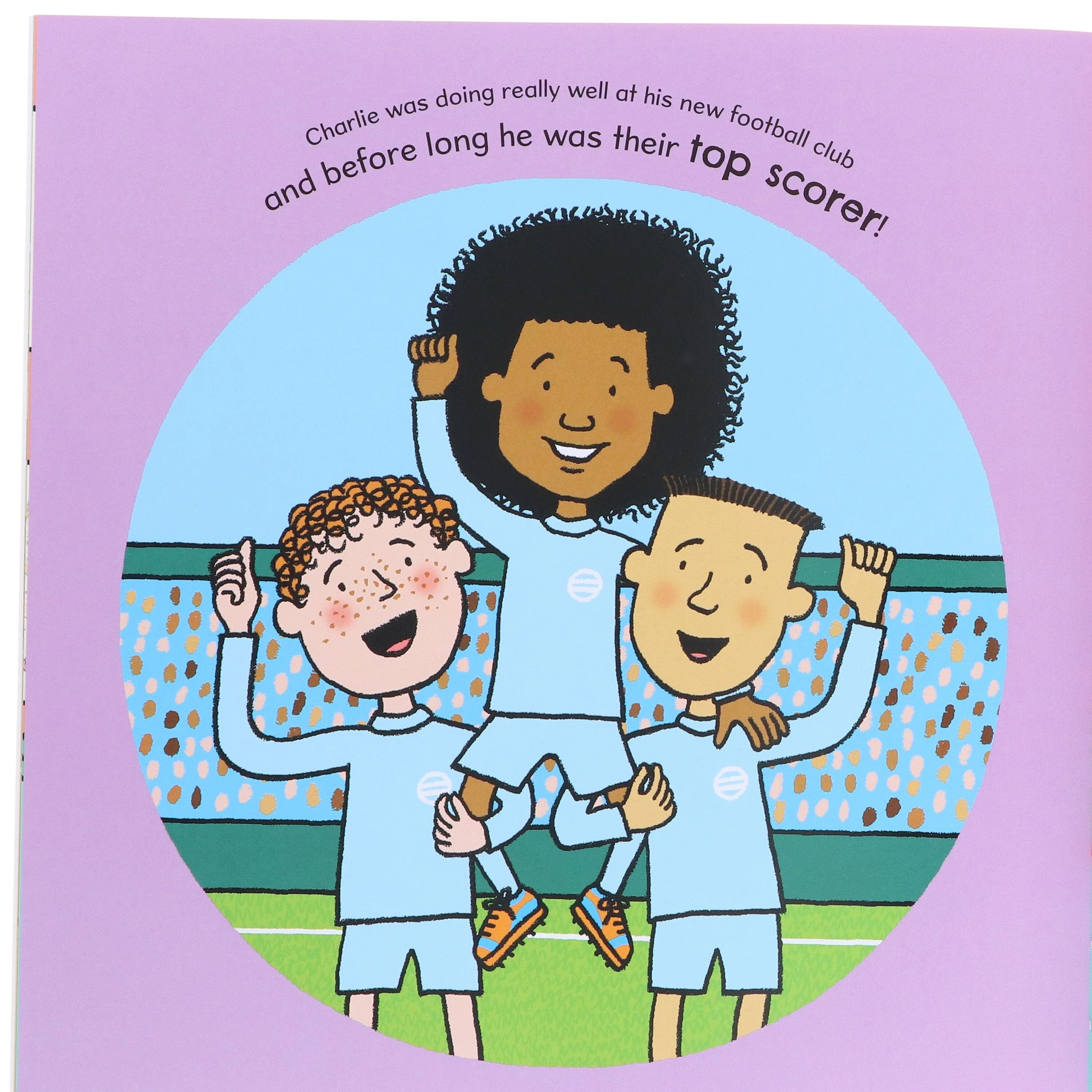 Football is for Everyone: A heart-warming story about bravery and inclusivity by Rico Hinson-King & Nick Sharratt - Ages 3-5 - Paperback - Image 5