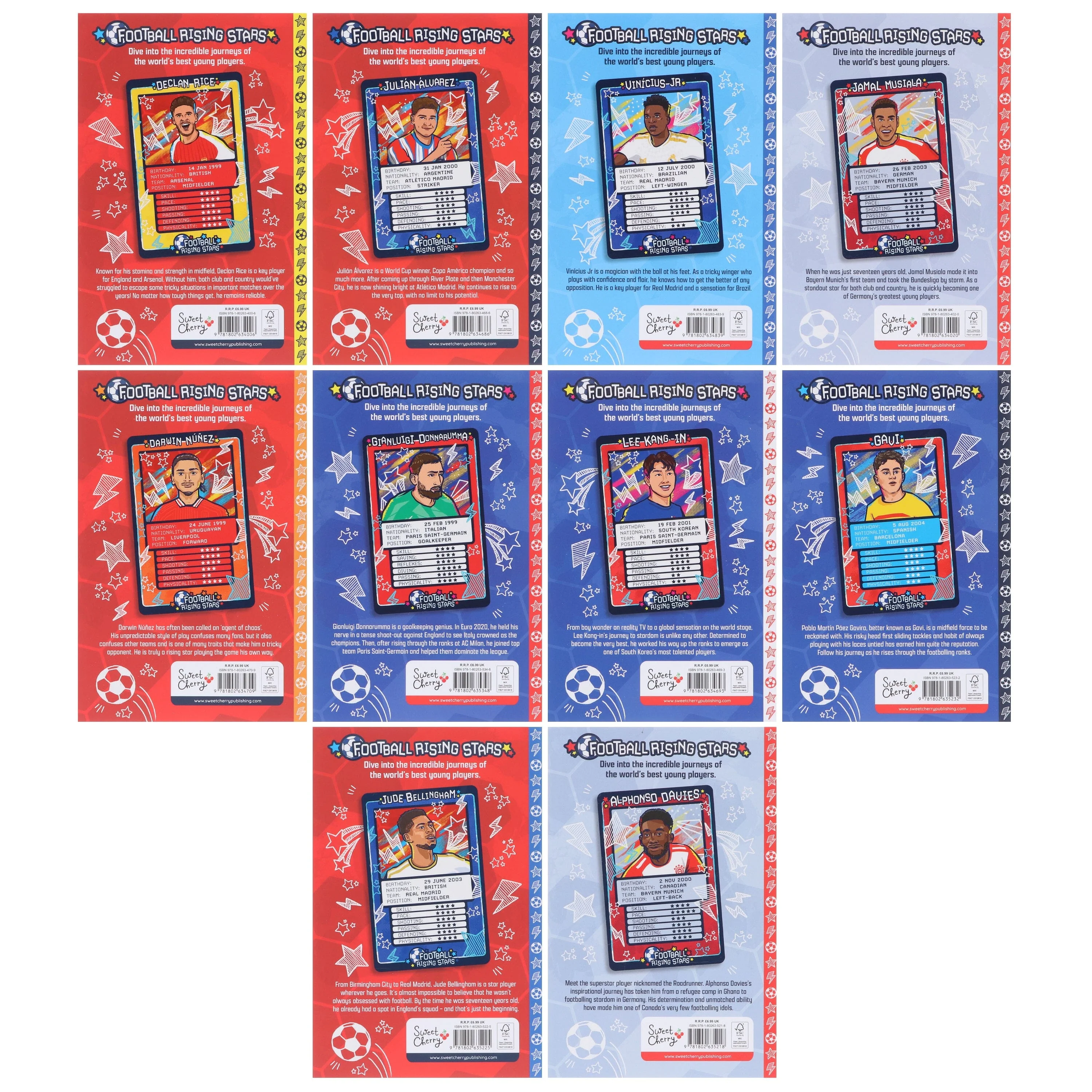 Football Rising Stars Series 2: by Harry Meredith & Steve George 10 Books Collection Box Set - Ages 7-9 - Paperback - Image 3
