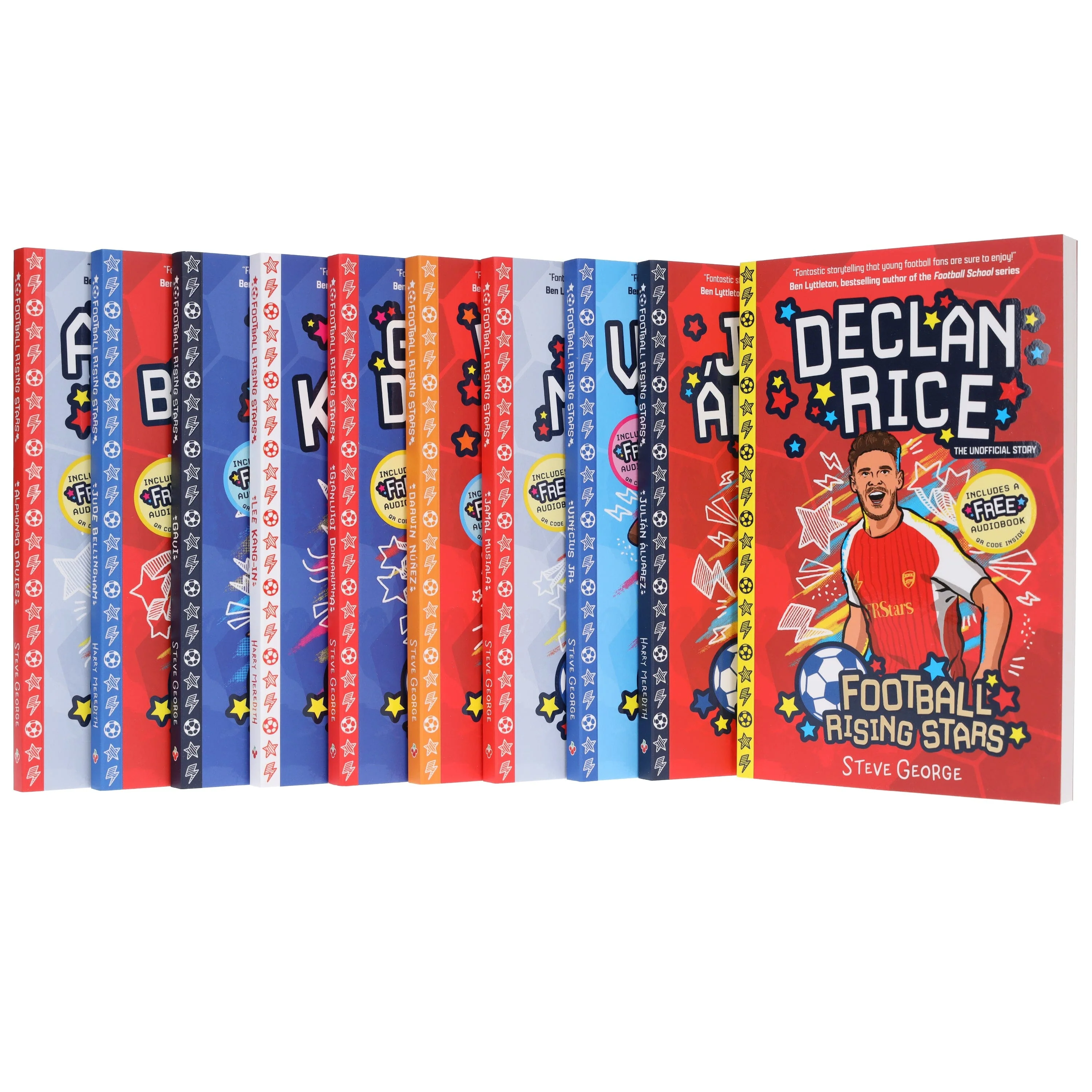 Football Rising Stars Series 2: by Harry Meredith & Steve George 10 Books Collection Box Set - Ages 7-9 - Paperback - Image 4