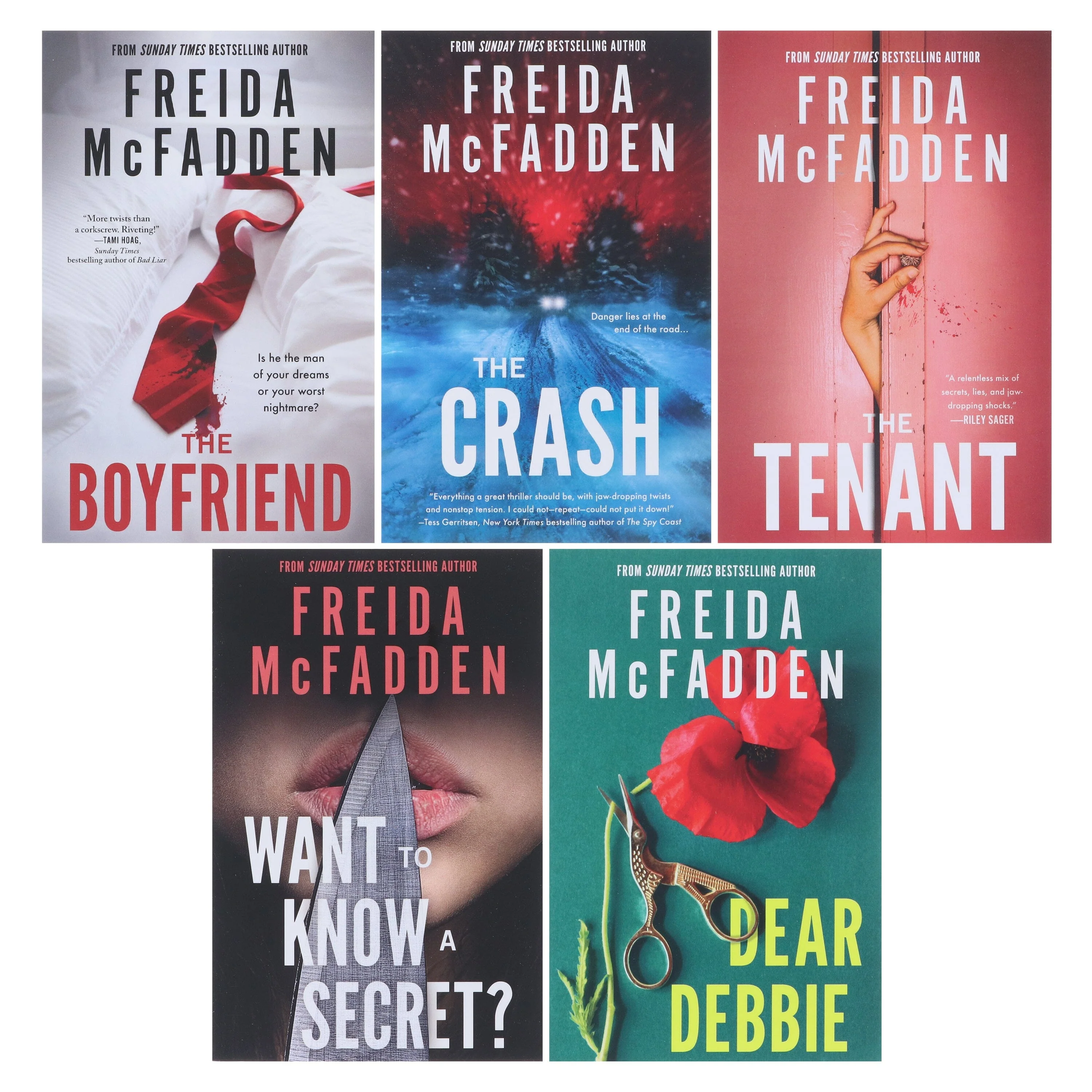 Freida McFadden Collection 5 Books Set - Fiction - Paperback - Image 2