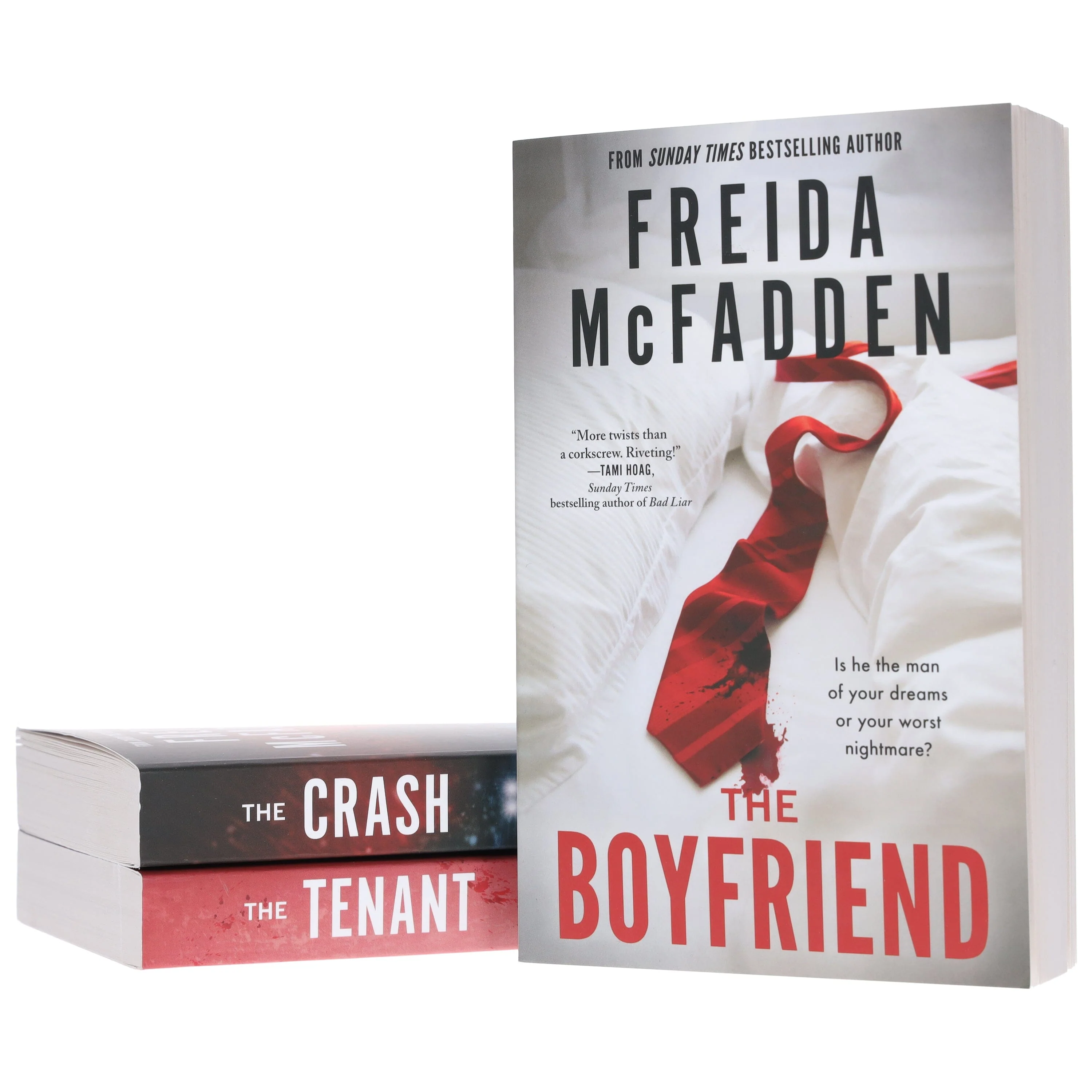 Freida McFadden Collection (The Boyfriend, The Crash & The Tenant) 3 Books Set - Fiction - Paperback - Image 5