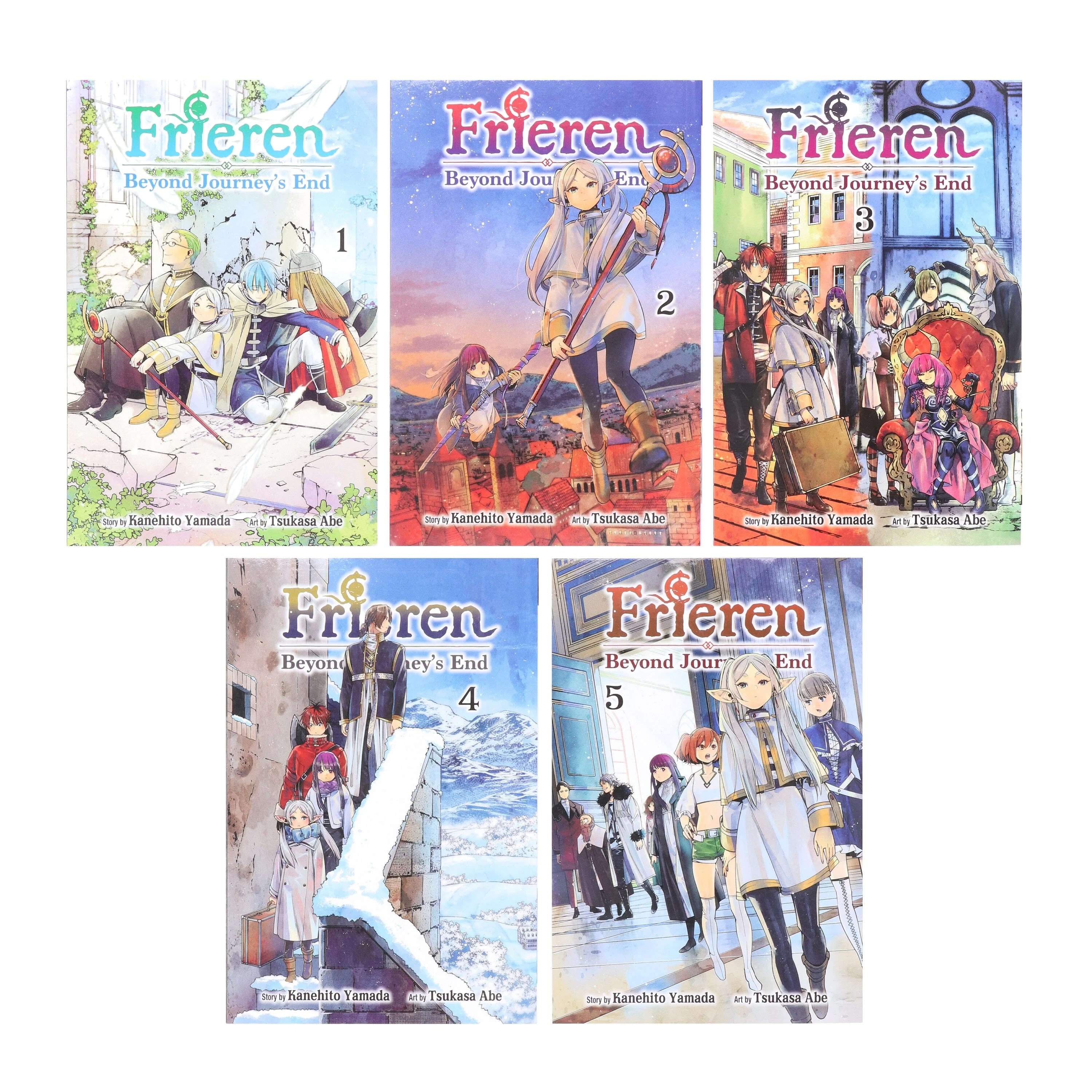 Frieren: Beyond Journey’s End Series By Kanehito Yamada: 5 Books Collection Set - Manga - Paperback - Image 2