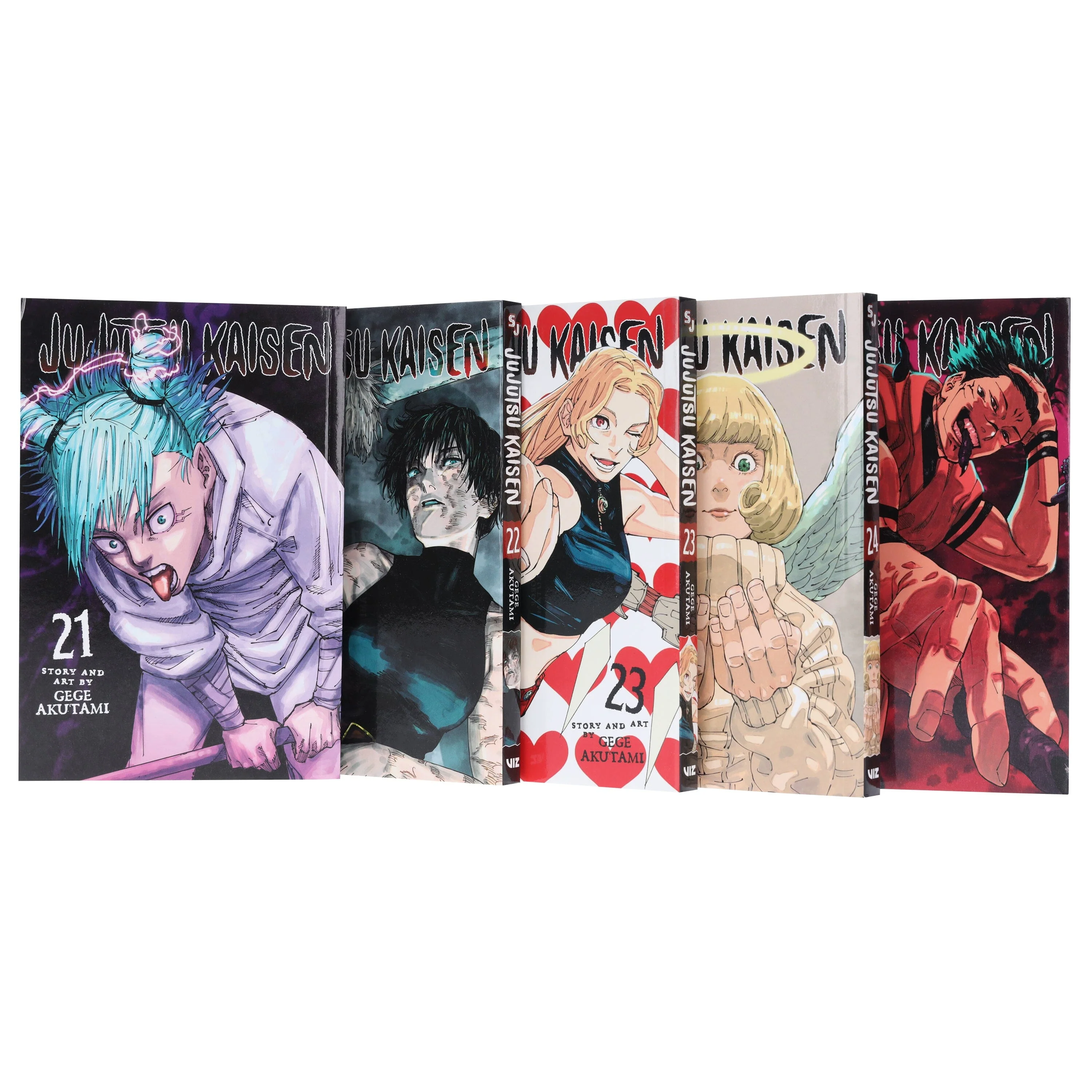 Jujutsu Kaisen (Volume 21-25) By Gege Akutami: 5 Books Collection Manga Set - Ages 16+ - Paperback - Image 4
