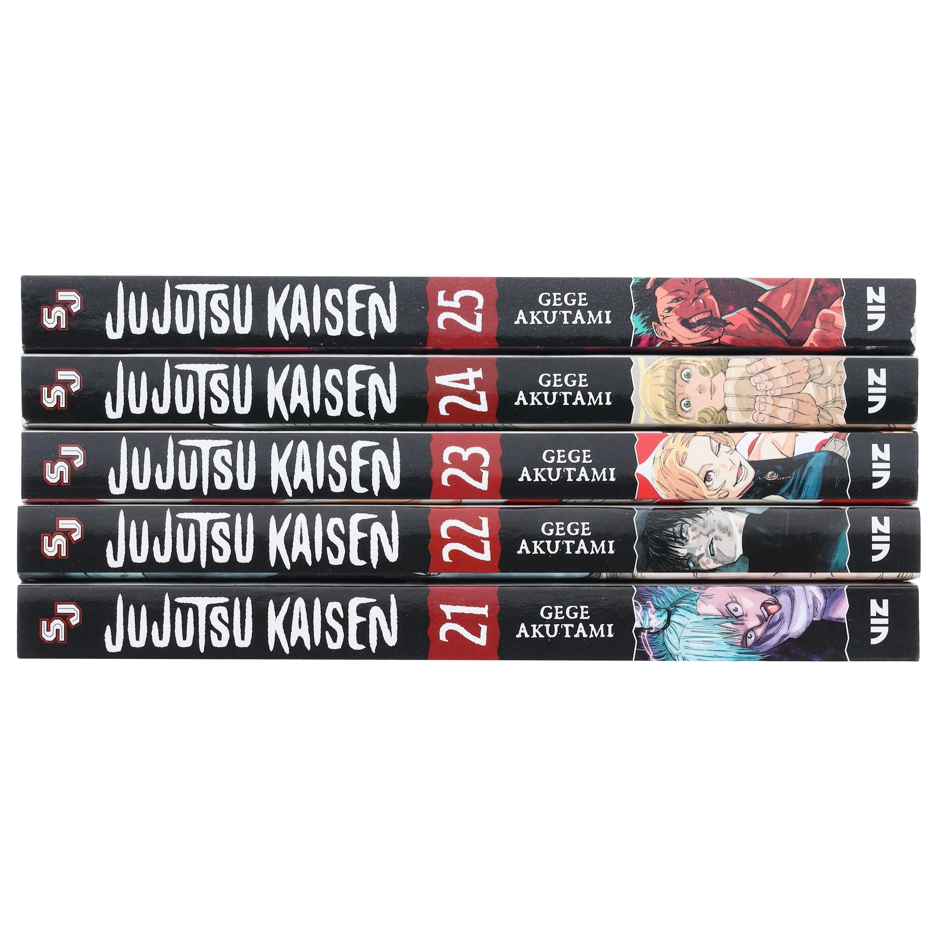 Jujutsu Kaisen (Volume 21-25) By Gege Akutami: 5 Books Collection Manga Set - Ages 16+ - Paperback - Image 5