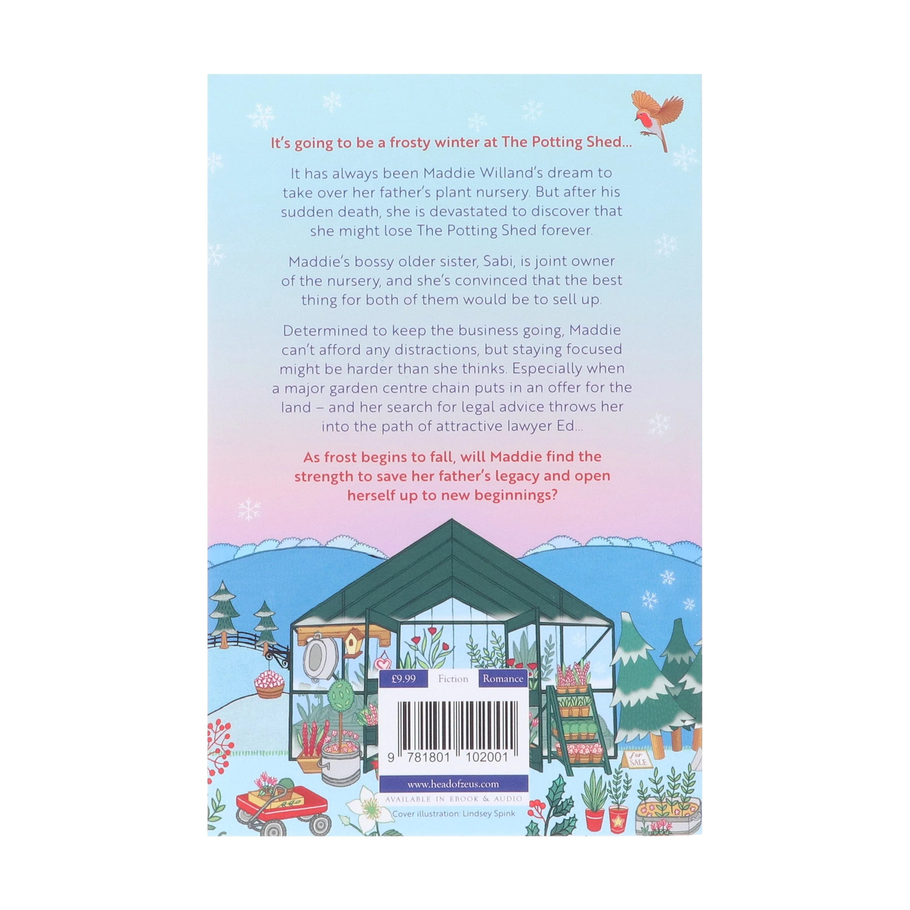 Frost Falls at The Potting Shed by Jenny Kane: An absolutely heart-warming and feel-good read to cosy up with in the cold! - Fiction - Paperback - Image 3