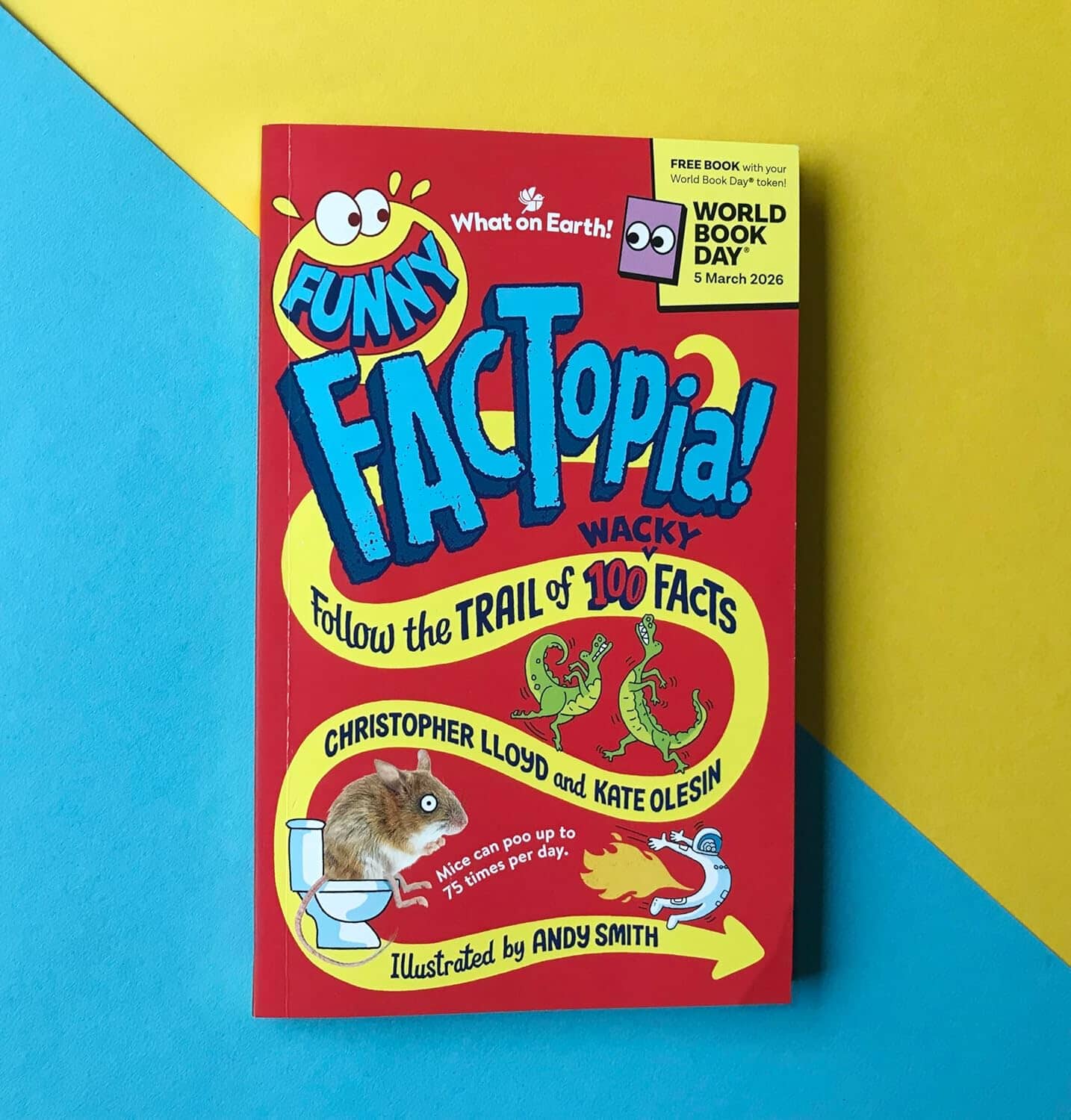 Funny FACTopia!: World Book Day 2026: Follow the Trail of 100 Wacky Facts by Christopher Lloyd - Ages 5+ - Paperback - Image 6