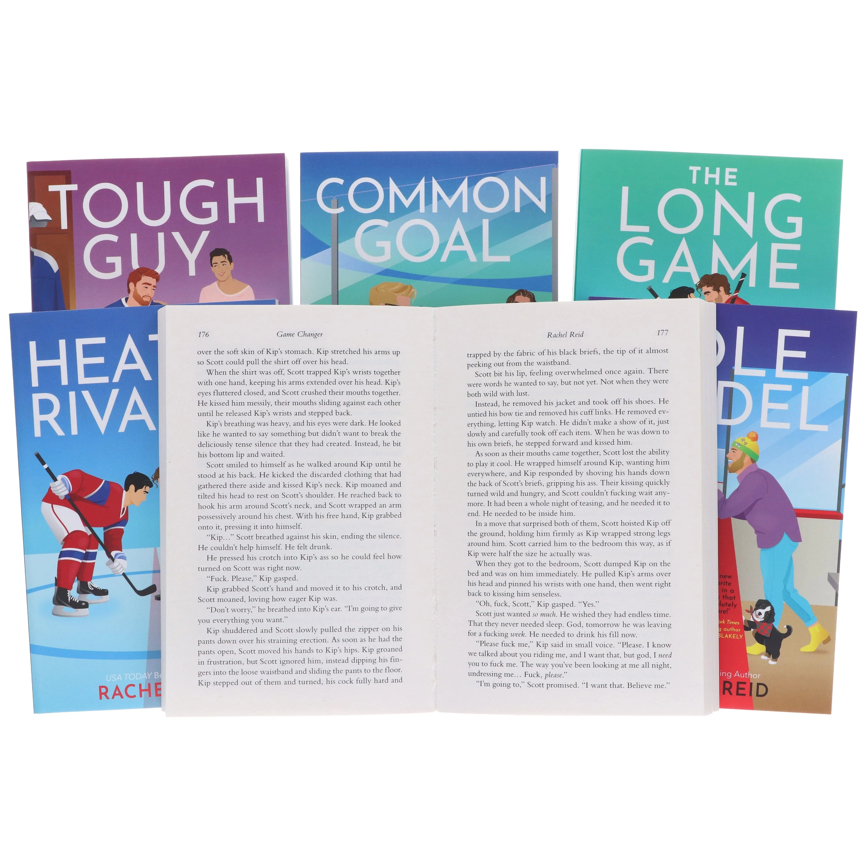 Heated Rivalry: Game Changers Series by Rachel Reid 6 Books Collection Set - Fiction - Paperback - Image 6