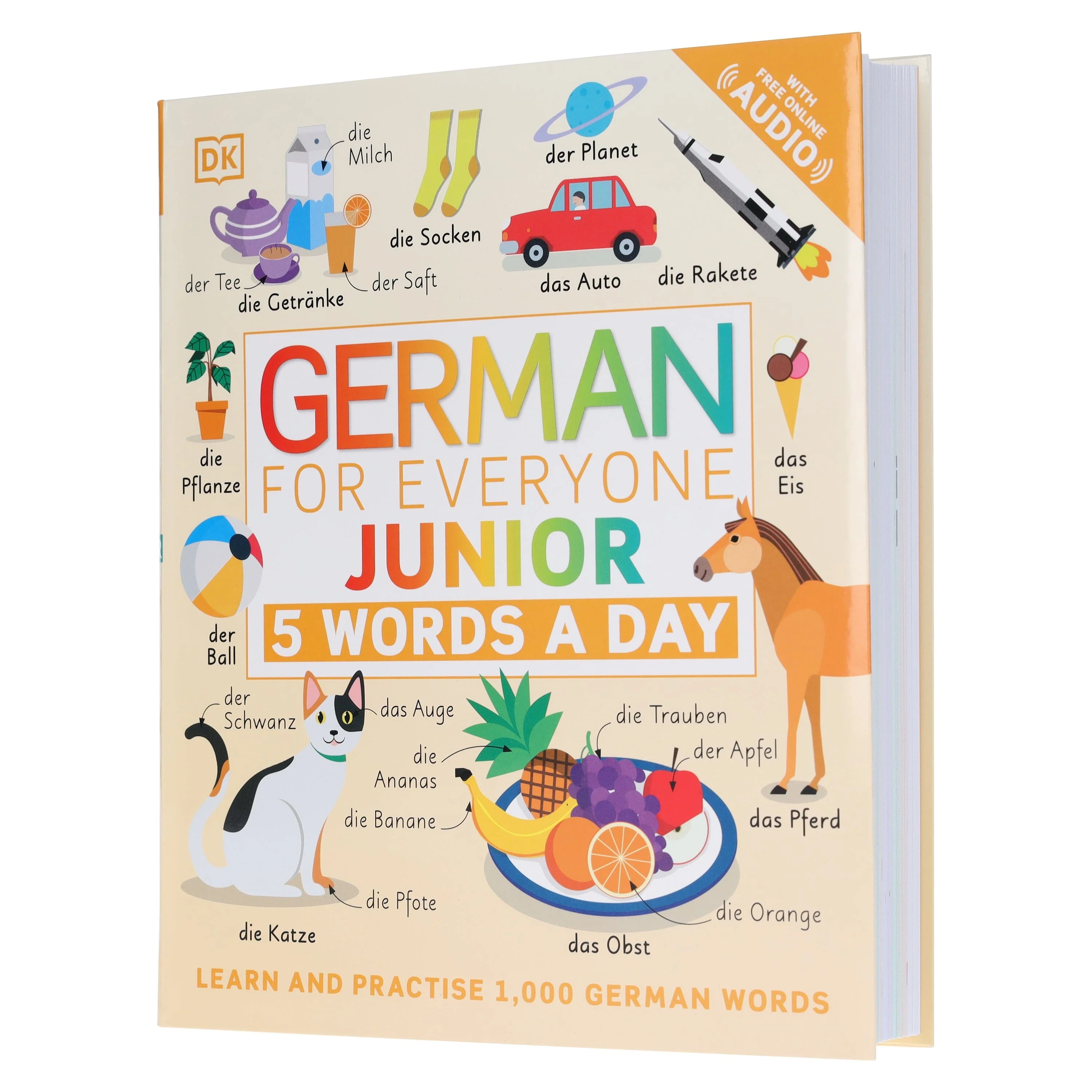German for Everyone Junior 5 Words a Day: Learn and Practise 1,000 German Words - Ages 6-9 - Flexibound - Image 4