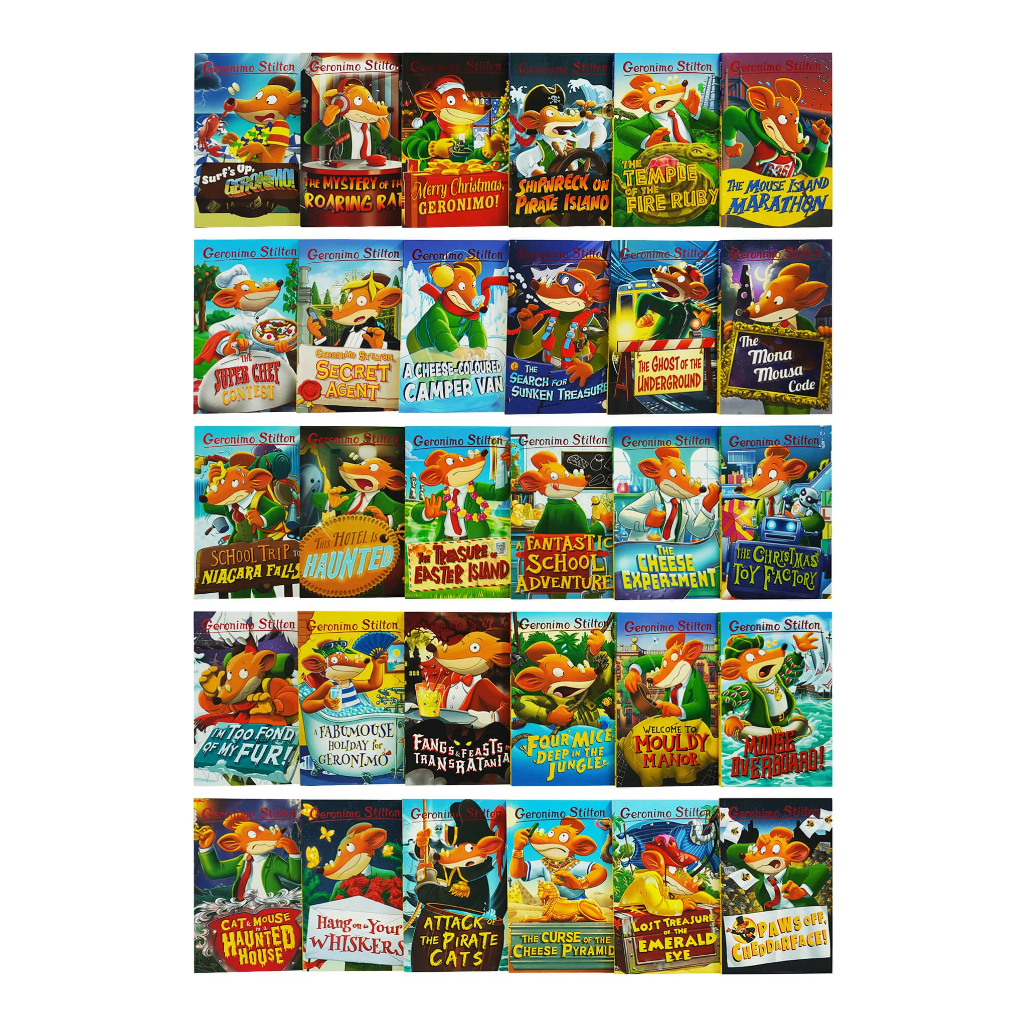 Damaged - Geronimo Stilton: The 30 Book Collection Set (Series 1, 2 & 3) By Sweet Cherry Publishing - Age 5-7 - Paperback - T 33 - Image 2