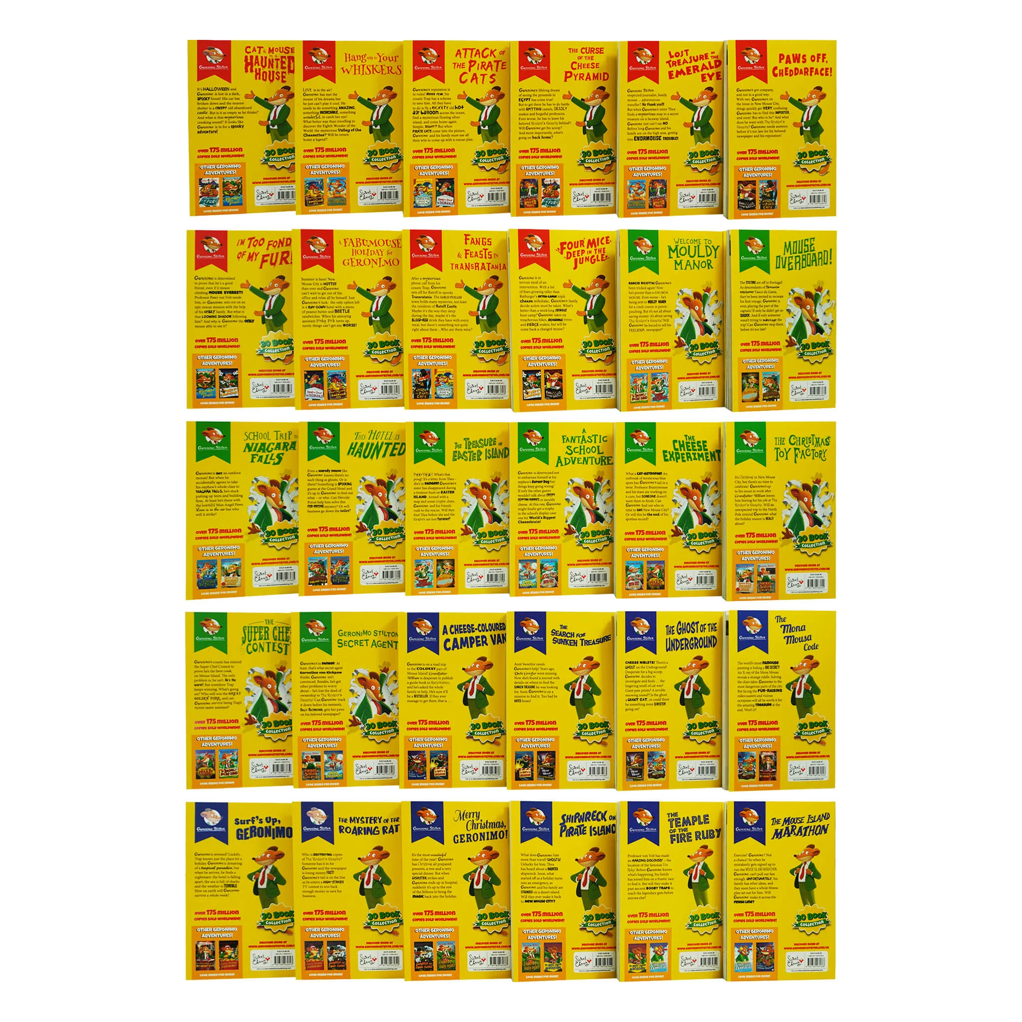 Damaged - Geronimo Stilton: The 30 Book Collection Set (Series 1, 2 & 3) By Sweet Cherry Publishing - Age 5-7 - Paperback - T 33 - Image 3