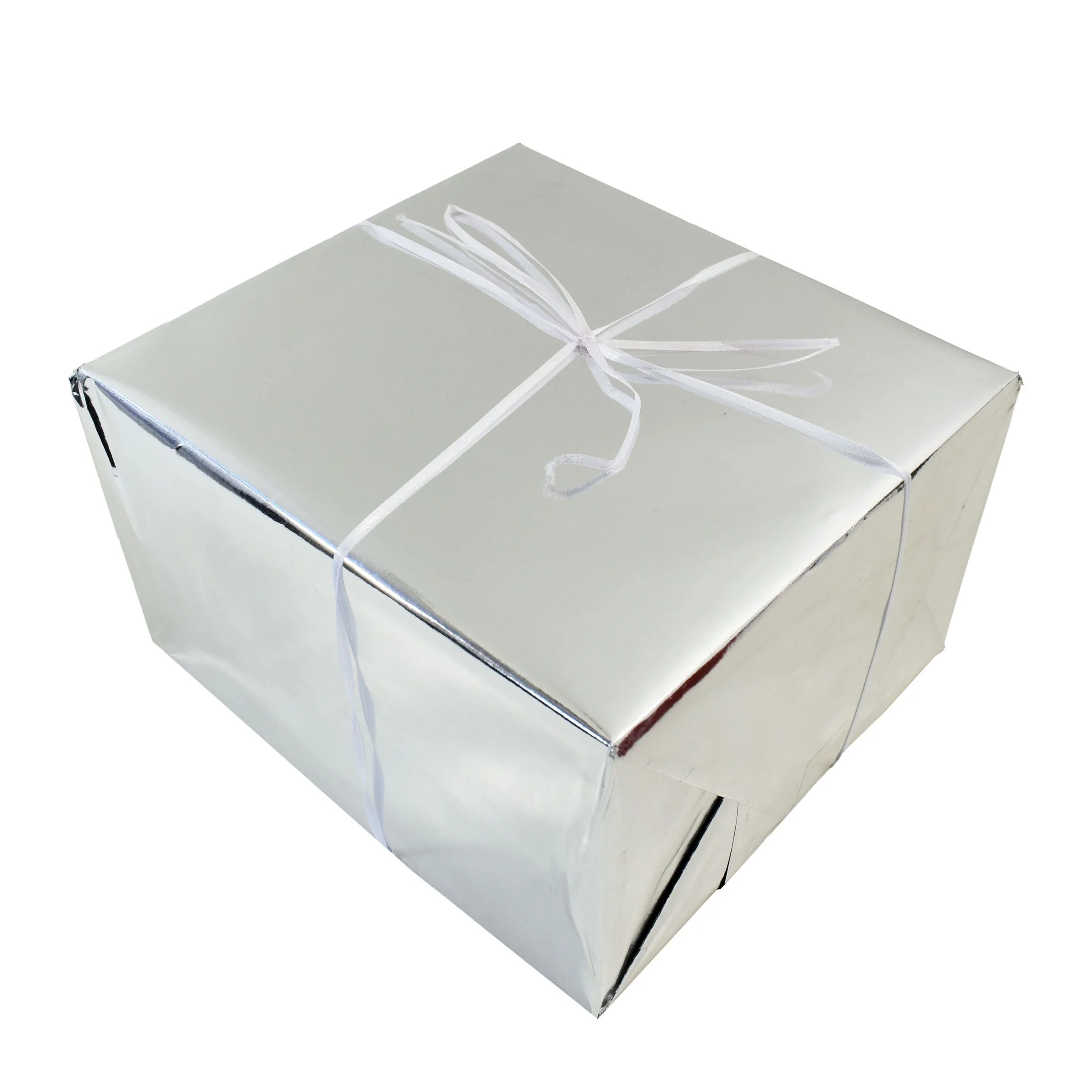 Silver Gift Wrap - Image 2
