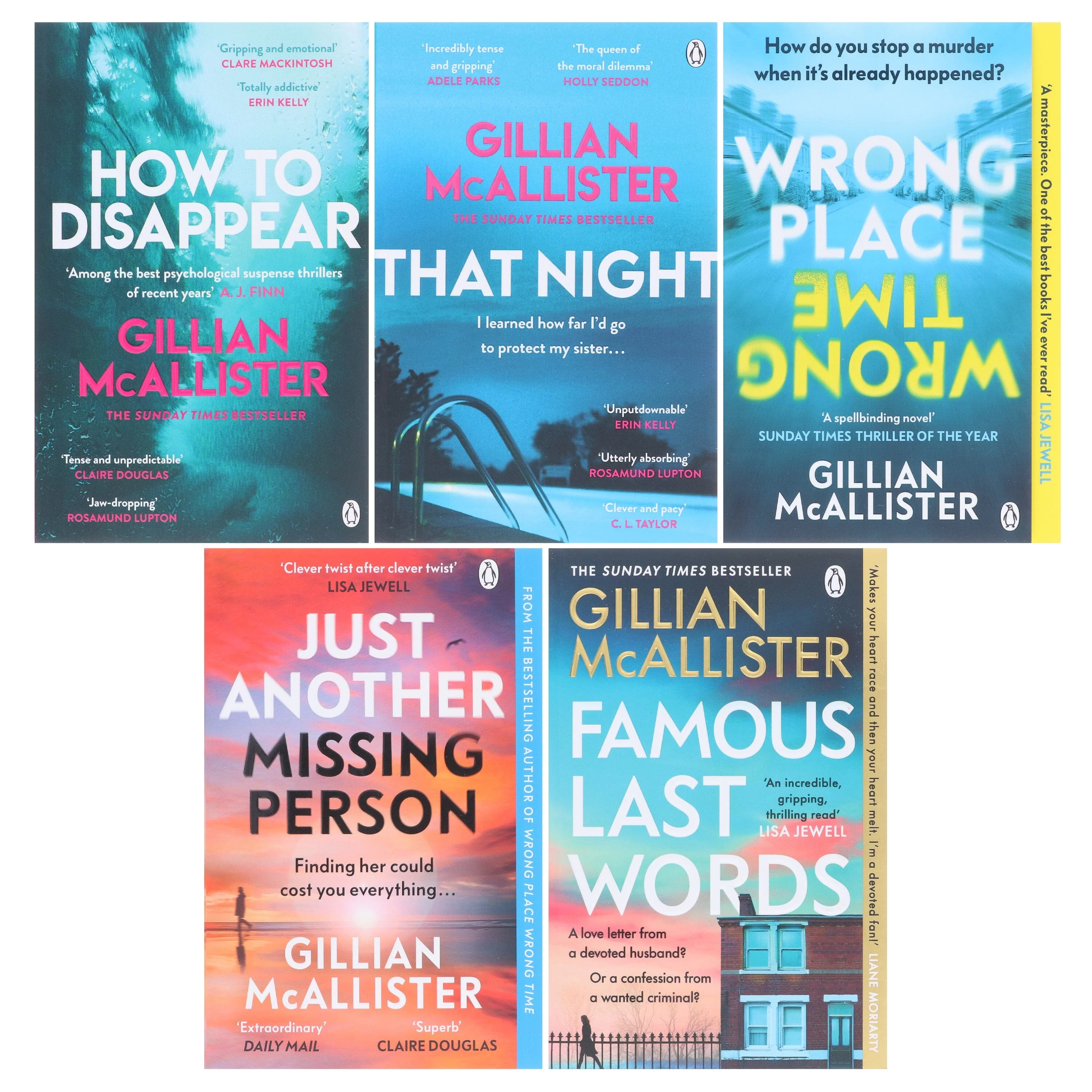 Gillian McAllister Collection 5 Books Set - Fiction - Paperback - Image 2